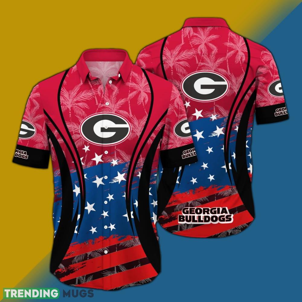 Georgia Bulldogs NCAA Flag American Hawaiian Shirt Short Sleeve - Georgia Bulldogs NCAA Flag American Hawaiian Shirt Short Sleeve Photo 2 Georgia Bulldogs NCAA Flag American Hawaiian Shirt Short Sleeve - Georgia Bulldogs NCAA Flag American Hawaiian Shirt Short Sleeve Photo 2
