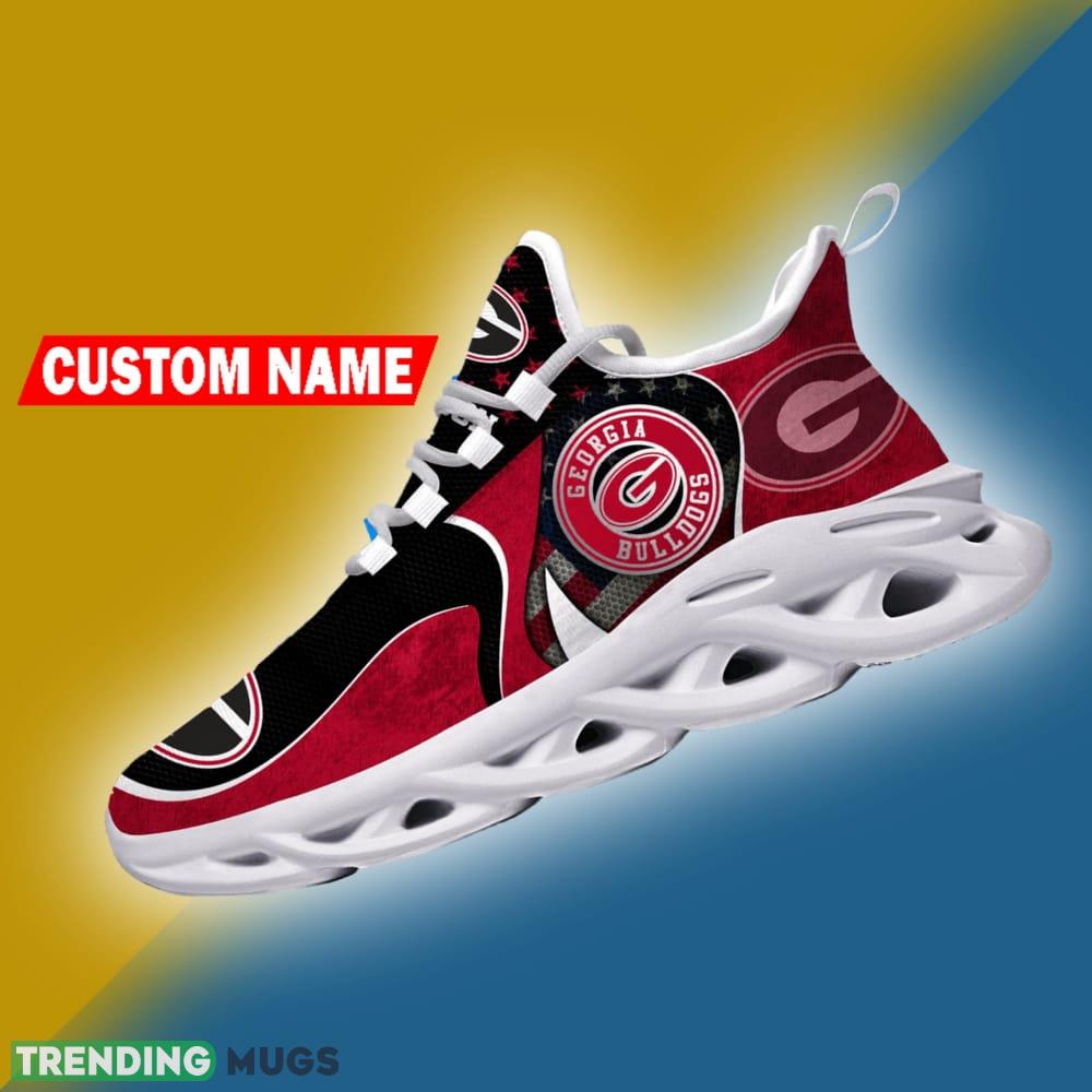 Georgia Bulldogs NCAA Logo Flag Running Shoes Personalized Max Soul Sneakers - Georgia Bulldogs NCAA Logo Flag Running Shoes Personalized Max Soul Sneakers Photo 4 Georgia Bulldogs NCAA Logo Flag Running Shoes Personalized Max Soul Sneakers - Georgia Bulldogs NCAA Logo Flag Running Shoes Personalized Max Soul Sneakers Photo 4
