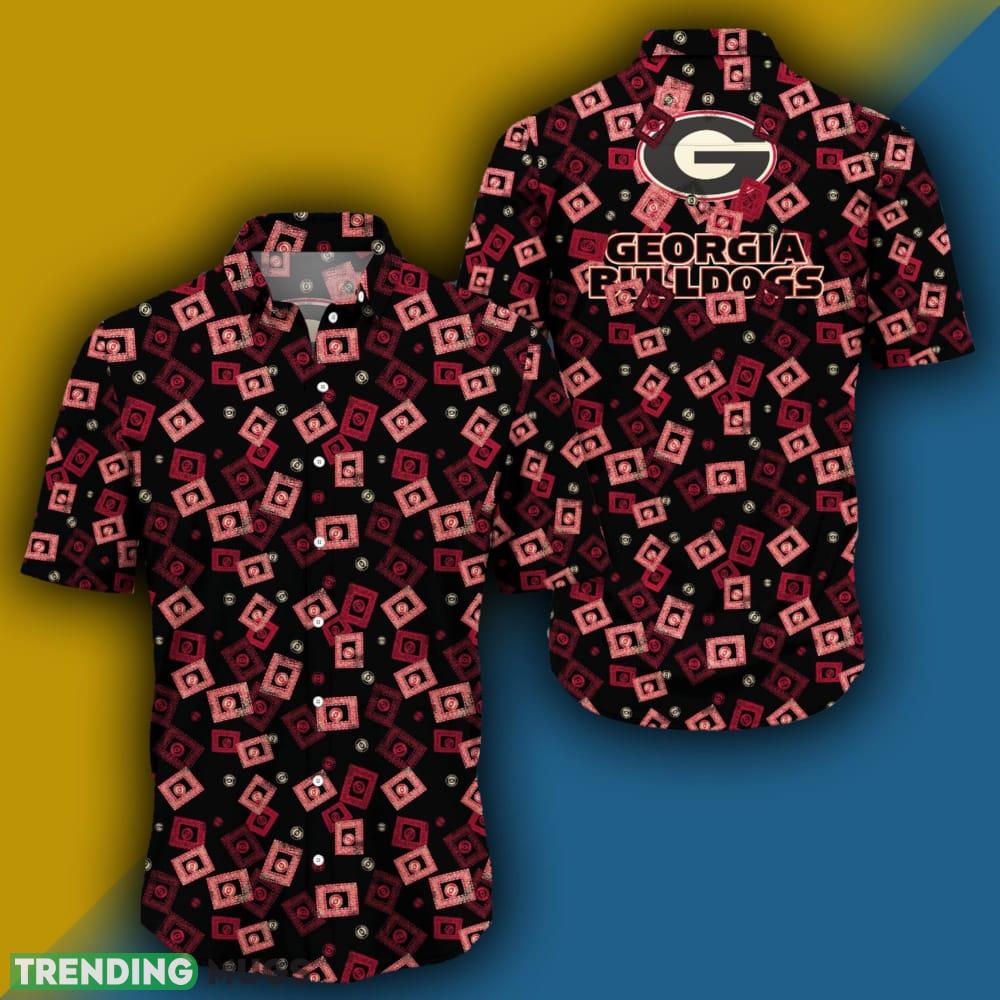 Georgia Bulldogs Short Sleeve Film Pattern Hawaiian Shirt For Men And Women - Georgia Bulldogs Short Sleeve Film Pattern Hawaiian Shirt For Men And Women Photo 2 Georgia Bulldogs Short Sleeve Film Pattern Hawaiian Shirt For Men And Women - Georgia Bulldogs Short Sleeve Film Pattern Hawaiian Shirt For Men And Women Photo 2