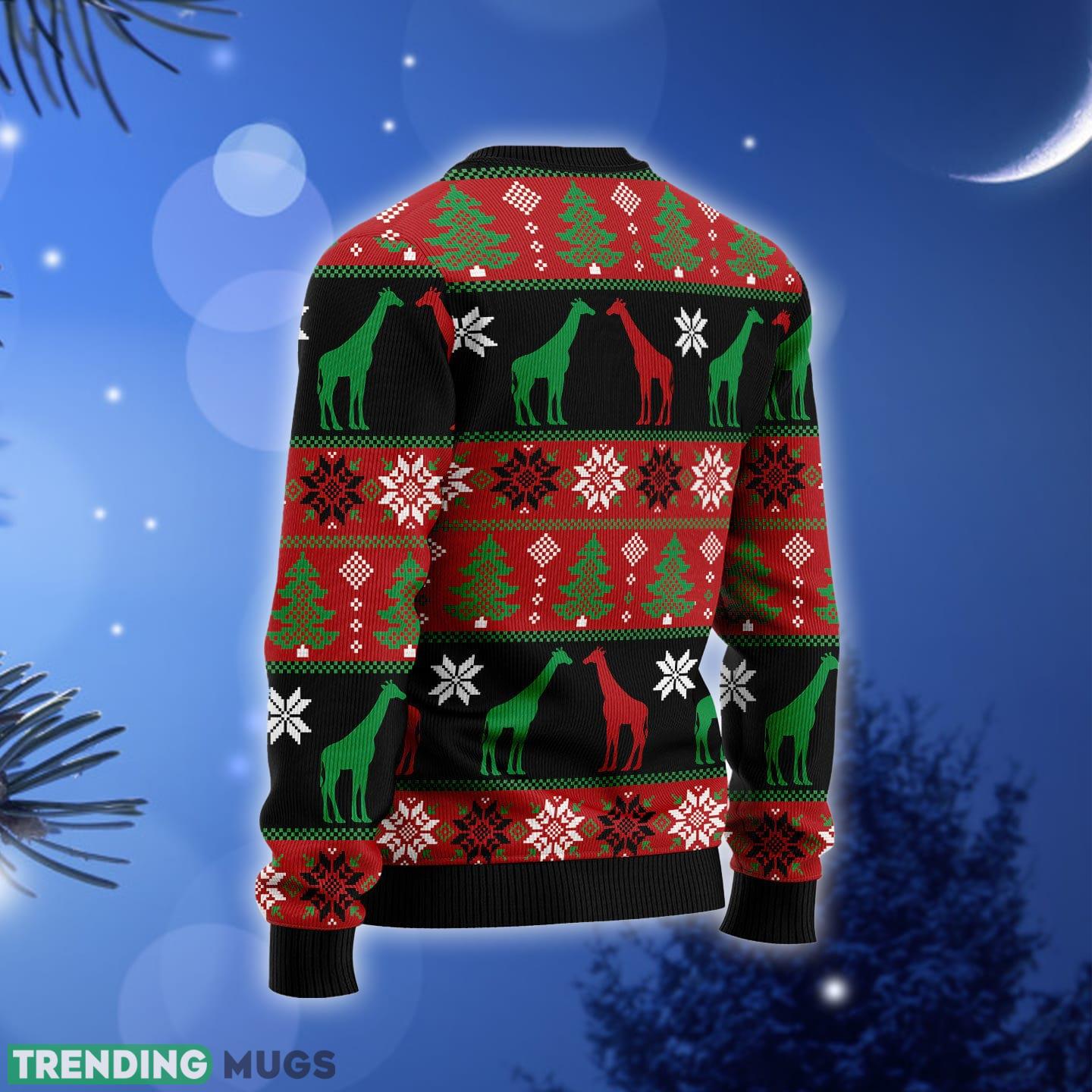 Giraffe Different Ugly Christmas Sweater Gift Men Women 3D Sweater Giraffe Different Ugly Christmas Sweater Gift Men Women 3D Sweater