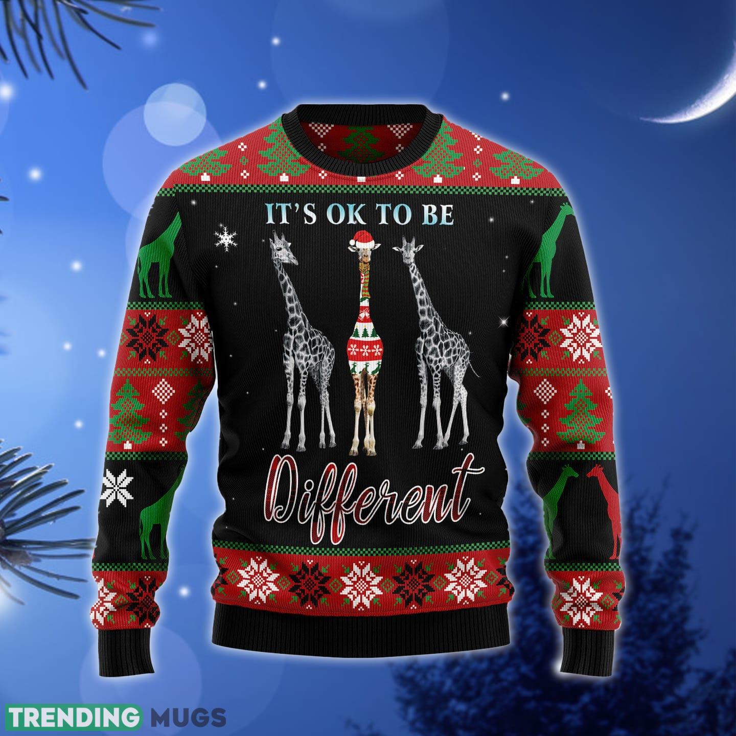 Giraffe Different Ugly Christmas Sweater Gift Men Women - Giraffe Different G5121 unisex womens & mens, couples matching, friends, giraffe lover, funny family ugly christmas holiday sweater gifts (plus size available)_1 Giraffe Different Ugly Christmas Sweater Gift Men Women - Giraffe Different G5121 unisex womens & mens, couples matching, friends, giraffe lover, funny family ugly christmas holiday sweater gifts (plus size available)_1
