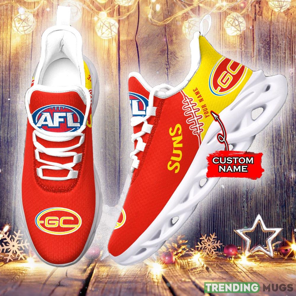 Gold Coast Suns AFL Clunky Shoes Custom Name Running Sneakers For Fans Gift - Gold Coast Suns-Personalized AFL Clunky Shoes_1 Gold Coast Suns AFL Clunky Shoes Custom Name Running Sneakers For Fans Gift - Gold Coast Suns-Personalized AFL Clunky Shoes_1