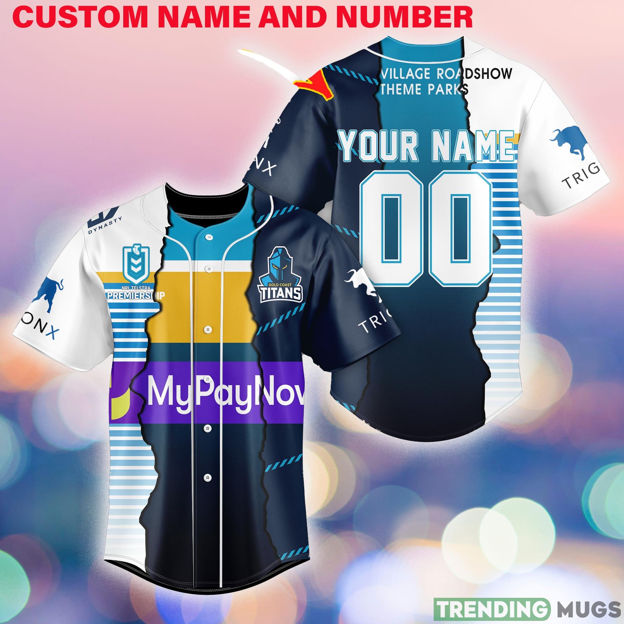 Gold Coast Titans Custom Number And Name NRL Uniform Baseball Jersey Shirt Gift For Fans - Gold Coast Titans CUSTOM NRL Uniform Baseball Jersey _1 Gold Coast Titans Custom Number And Name NRL Uniform Baseball Jersey Shirt Gift For Fans - Gold Coast Titans CUSTOM NRL Uniform Baseball Jersey _1