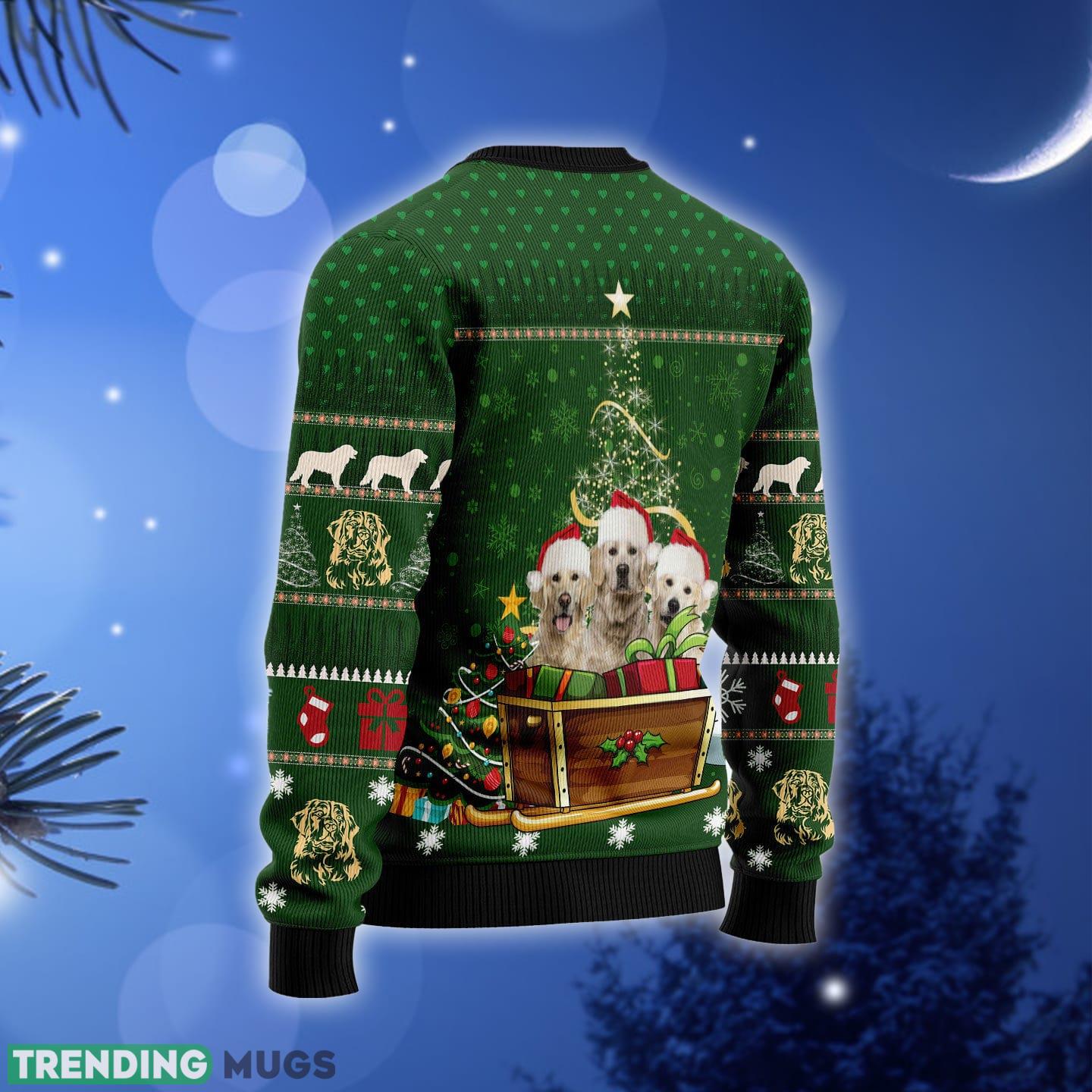 Golden Retriever Group Xmas Ugly Christmas Sweater Gift Men Women 3D Sweater Golden Retriever Group Xmas Ugly Christmas Sweater Gift Men Women 3D Sweater