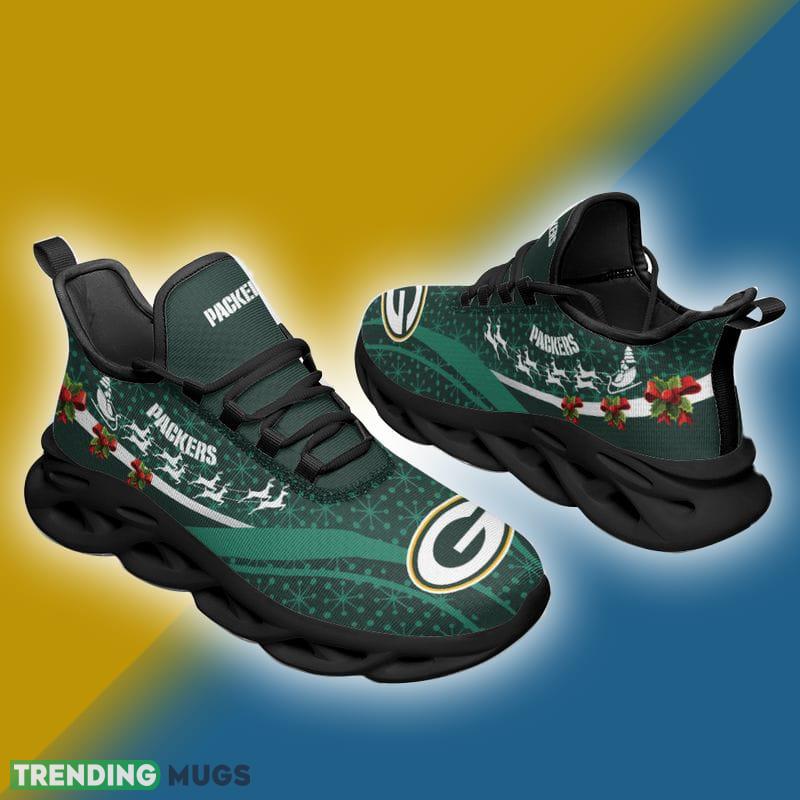 Green Bay Packers Christmas Pattern Max Soul Shoes Expressive Christmas Sneakers - Green Bay Packers Christmas Pattern Max Soul Shoes Christmas Sneakers Photo 7 Green Bay Packers Christmas Pattern Max Soul Shoes Expressive Christmas Sneakers - Green Bay Packers Christmas Pattern Max Soul Shoes Christmas Sneakers Photo 7