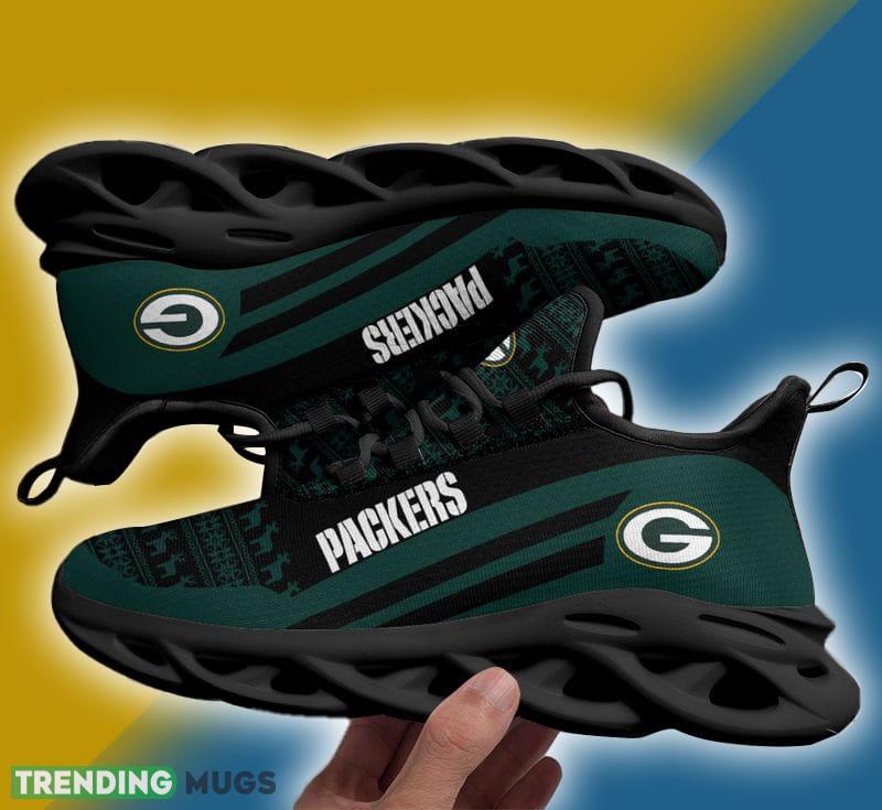 Green Bay Packers Christmas Pattern Max Soul Shoes Influence Christmas Sneakers Max Soul Green Bay Packers Christmas Pattern Max Soul Shoes Influence Christmas Sneakers Max Soul