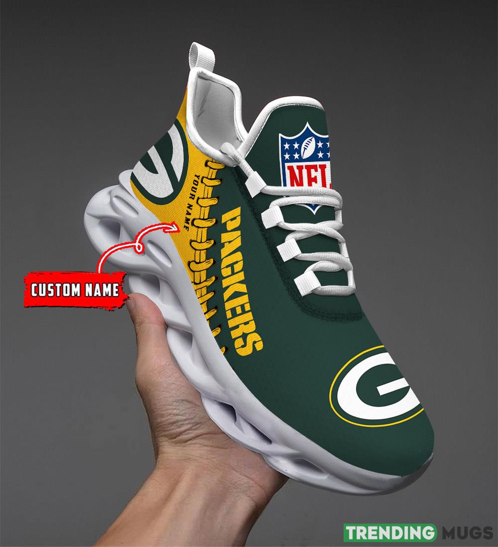 Green Bay Packers Max Soul Shoes Style 2 Custom Name Running Sneakers For Fans Gift - Green Bay Packers-PERSONALIZED MAX SOUL SHOES_1 Green Bay Packers Max Soul Shoes Style 2 Custom Name Running Sneakers For Fans Gift - Green Bay Packers-PERSONALIZED MAX SOUL SHOES_1