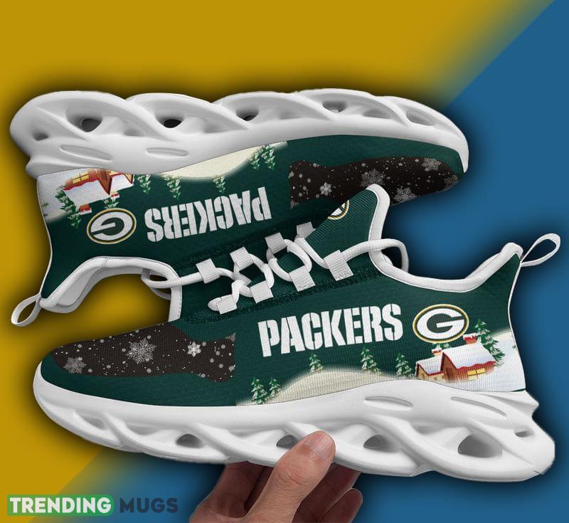 Green Bay Packers X-max Pattern Print Max Soul Shoes Creative Christmas Sneakers - Green Bay Packers X-max Pattern Print Max Soul Shoes Christmas Sneakers Photo 1 Green Bay Packers X-max Pattern Print Max Soul Shoes Creative Christmas Sneakers - Green Bay Packers X-max Pattern Print Max Soul Shoes Christmas Sneakers Photo 1