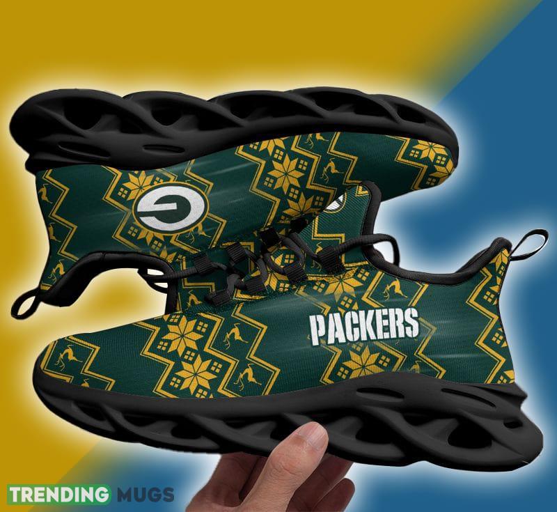 Green Bay Packers Xmas Pattern Max Soul Shoes Craftsmanship Christmas Sneakers - Green Bay Packers Xmas Pattern Max Soul Shoes Christmas Sneakers Photo 6 Green Bay Packers Xmas Pattern Max Soul Shoes Craftsmanship Christmas Sneakers - Green Bay Packers Xmas Pattern Max Soul Shoes Christmas Sneakers Photo 6
