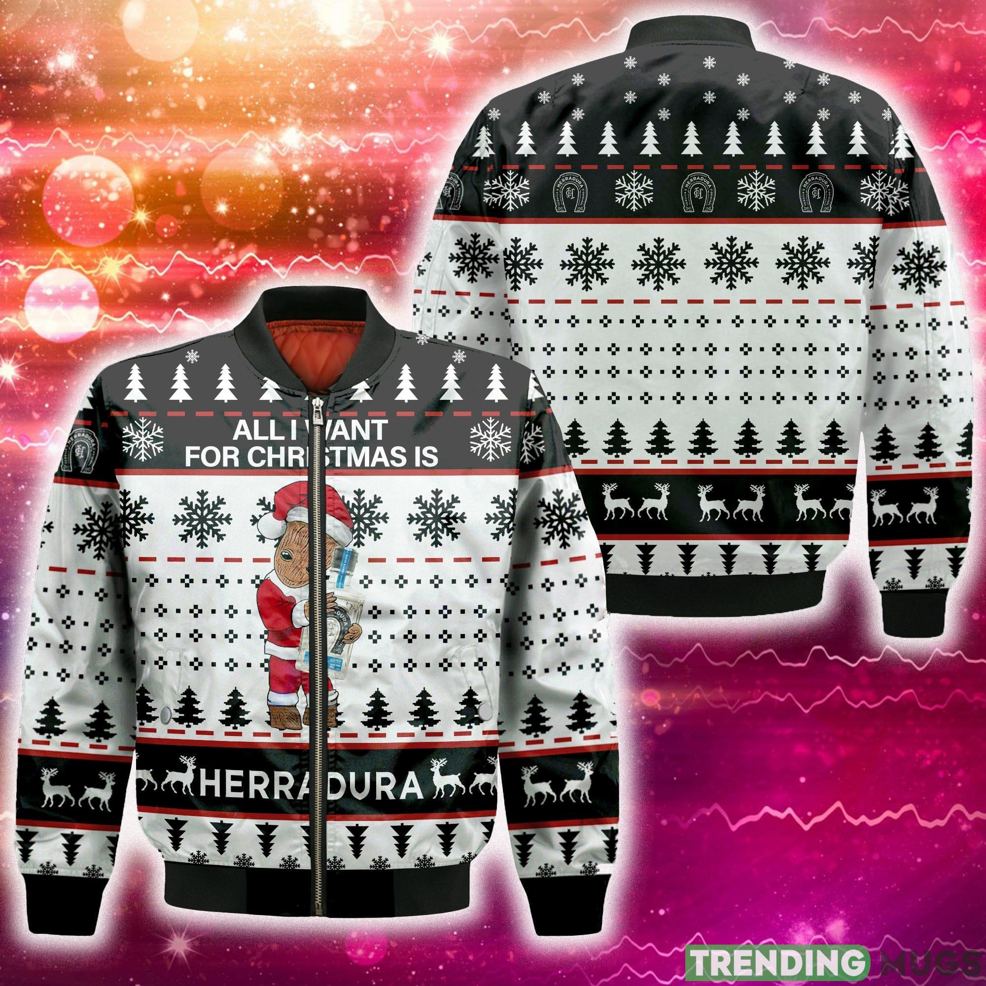 Groot All I Need For Christmas Is Tequila Herradura 3D Bomber AOP For Men And Women Gift Christmas - Groot All I Need For Christmas Is Tequila Herradura 3D Bomber AOP For Men And Women Gift Christmas Groot All I Need For Christmas Is Tequila Herradura 3D Bomber AOP For Men And Women Gift Christmas - Groot All I Need For Christmas Is Tequila Herradura 3D Bomber AOP For Men And Women Gift Christmas