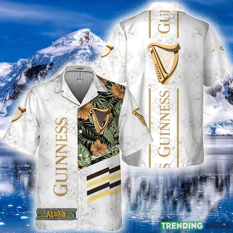 Guinness White Tropical Flower Hawaiian Shirt For Men And Women Gift Hawaiian Beer - Guinness White Tropical Flower Hawaiian Shirt For Men And Women Gift Hawaiian Beer Guinness White Tropical Flower Hawaiian Shirt For Men And Women Gift Hawaiian Beer - Guinness White Tropical Flower Hawaiian Shirt For Men And Women Gift Hawaiian Beer