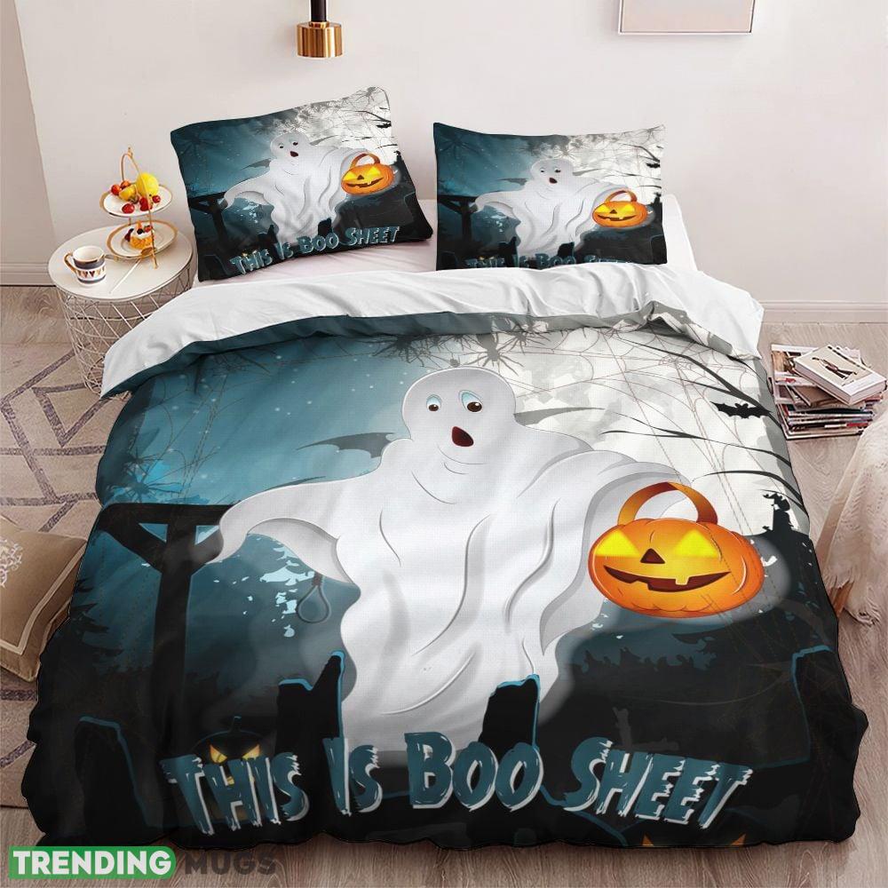 Halloween Boo Soft Duvet Cover Set This Is Boo Sheet Bedding Set Full King Queen Size - Halloween Boo Soft Duvet Cover Set This Is Boo Sheet Bedding Set Full King Queen Size Halloween Boo Soft Duvet Cover Set This Is Boo Sheet Bedding Set Full King Queen Size - Halloween Boo Soft Duvet Cover Set This Is Boo Sheet Bedding Set Full King Queen Size
