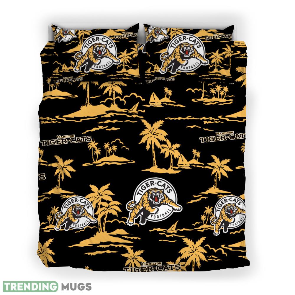 Hamilton Tiger-Cats Aloha Tropical Hawaii Beach-3D Quilt Sets Full Size Bedding - Hamilton Tiger-Cats Aloha Tropical Hawaii Beach-3D Bedding Set_2 Hamilton Tiger-Cats Aloha Tropical Hawaii Beach-3D Quilt Sets Full Size Bedding - Hamilton Tiger-Cats Aloha Tropical Hawaii Beach-3D Bedding Set_2