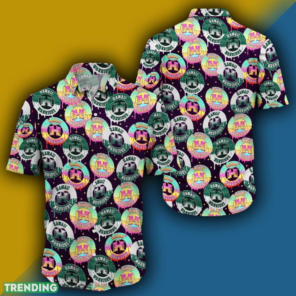 Hawaii Rainbow Warriors CD Rainbow Pattern Hawaiian Shirt For Men And Women - Hawaii Rainbow Warriors CD Rainbow Pattern Hawaiian Shirt For Men And Women Photo 2 Hawaii Rainbow Warriors CD Rainbow Pattern Hawaiian Shirt For Men And Women - Hawaii Rainbow Warriors CD Rainbow Pattern Hawaiian Shirt For Men And Women Photo 2