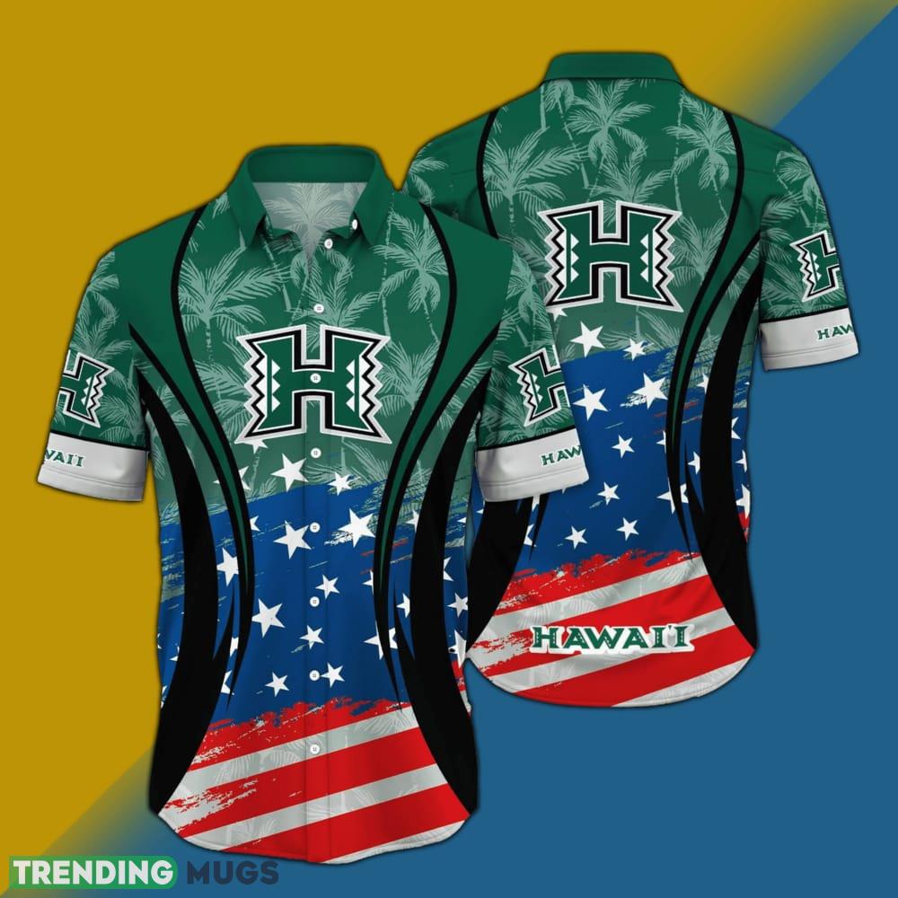 Hawaii Rainbow Warriors NCAA Flag American Hawaiian Shirt Short Sleeve - Hawaii Rainbow Warriors NCAA Flag American Hawaiian Shirt Short Sleeve Photo 2 Hawaii Rainbow Warriors NCAA Flag American Hawaiian Shirt Short Sleeve - Hawaii Rainbow Warriors NCAA Flag American Hawaiian Shirt Short Sleeve Photo 2