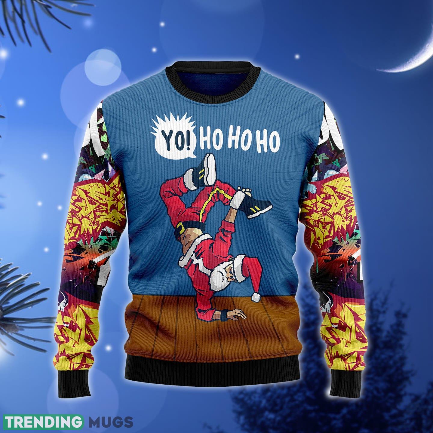 Hip-Hop Santa Ugly Christmas Sweater Gift Men Women - Hip-Hop Santa HZ120903 unisex womens & mens, couples matching, friends, funny family ugly christmas holiday sweater gifts (plus size available)_1 Hip-Hop Santa Ugly Christmas Sweater Gift Men Women - Hip-Hop Santa HZ120903 unisex womens & mens, couples matching, friends, funny family ugly christmas holiday sweater gifts (plus size available)_1