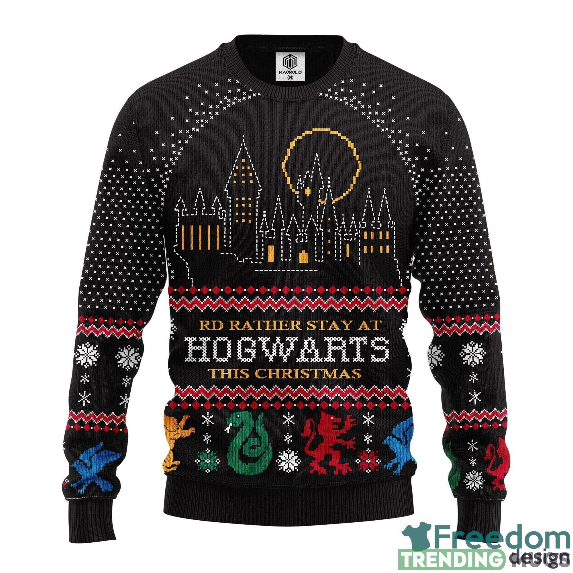 Hogwarts Harry Potter Thanksgiving Women Mens Ugly Christmas 3D Knitted Sweater - Hogwarts Harry Potter Christmas Sweater Amazing Gift Idea Thanksgiving Gift_1 Hogwarts Harry Potter Thanksgiving Women Mens Ugly Christmas 3D Knitted Sweater - Hogwarts Harry Potter Christmas Sweater Amazing Gift Idea Thanksgiving Gift_1