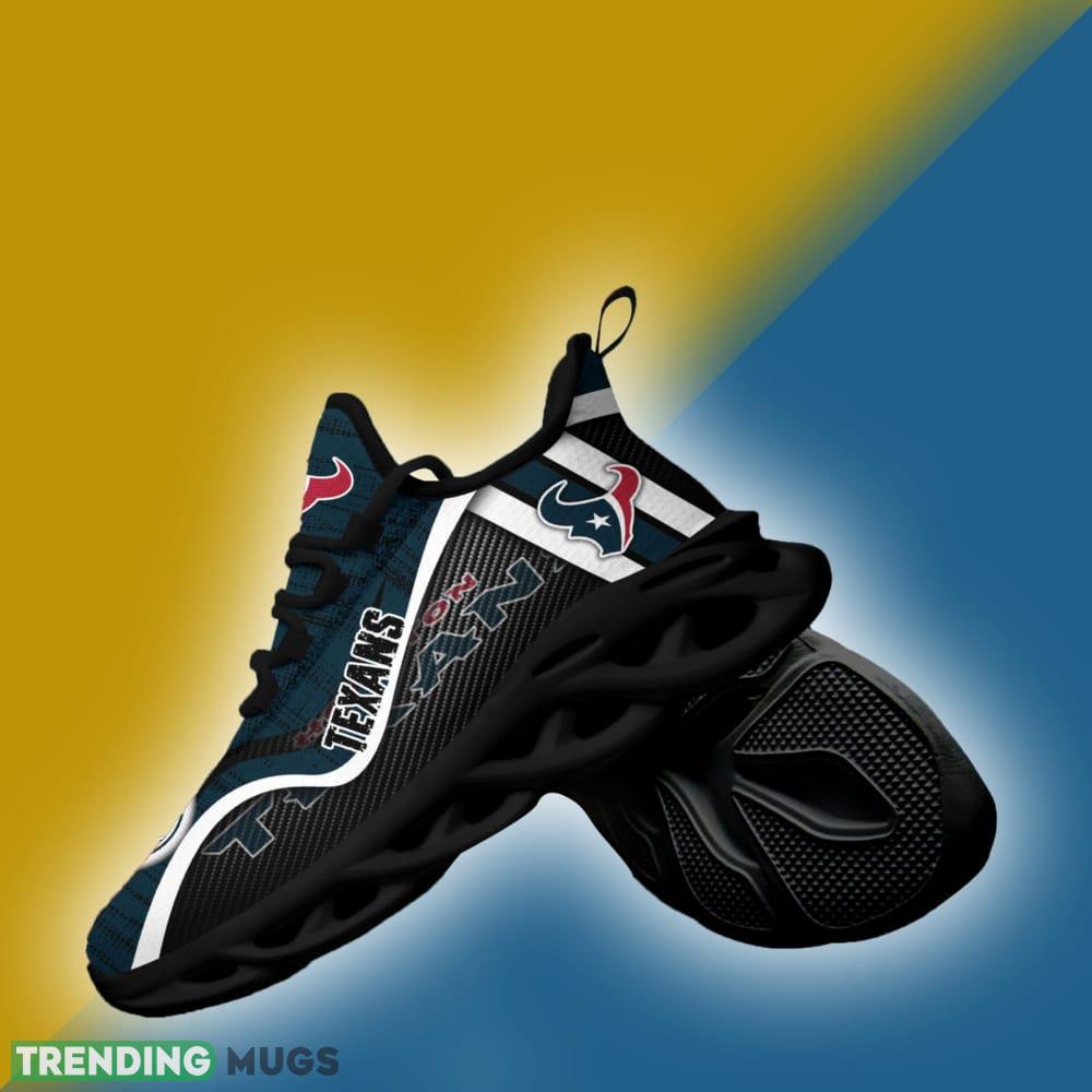 Houston Texans NFL Max Soul Shoes Vintage Clunky Sneakers For Men And Women Max Soul Houston Texans NFL Max Soul Shoes Vintage Clunky Sneakers For Men And Women Max Soul