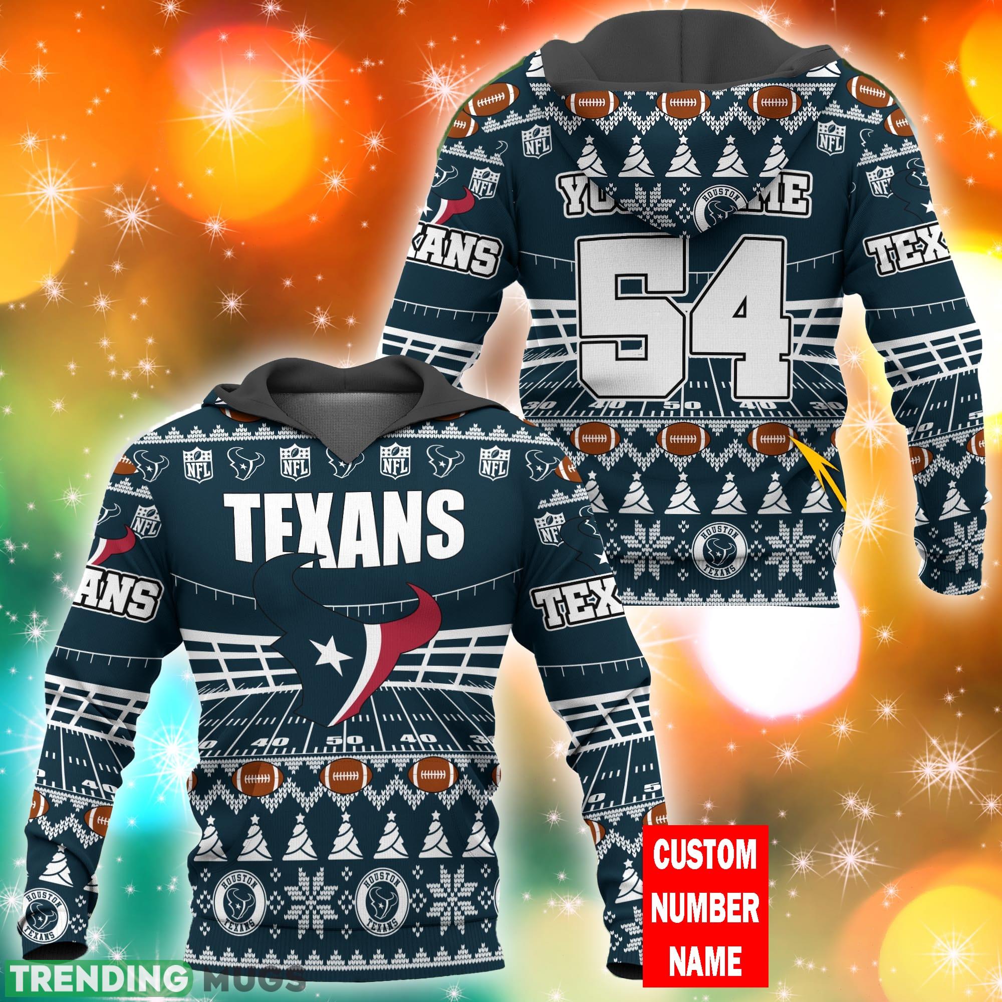 Houston Texans NFL Ugly Stadiums Christmas 3D Zip Hoodie Custom Number And Name - Houston Texans NFL Ugly Stadiums Christmas 3D Zip Hoodie Custom Number And Name Photo 2 Houston Texans NFL Ugly Stadiums Christmas 3D Zip Hoodie Custom Number And Name - Houston Texans NFL Ugly Stadiums Christmas 3D Zip Hoodie Custom Number And Name Photo 2
