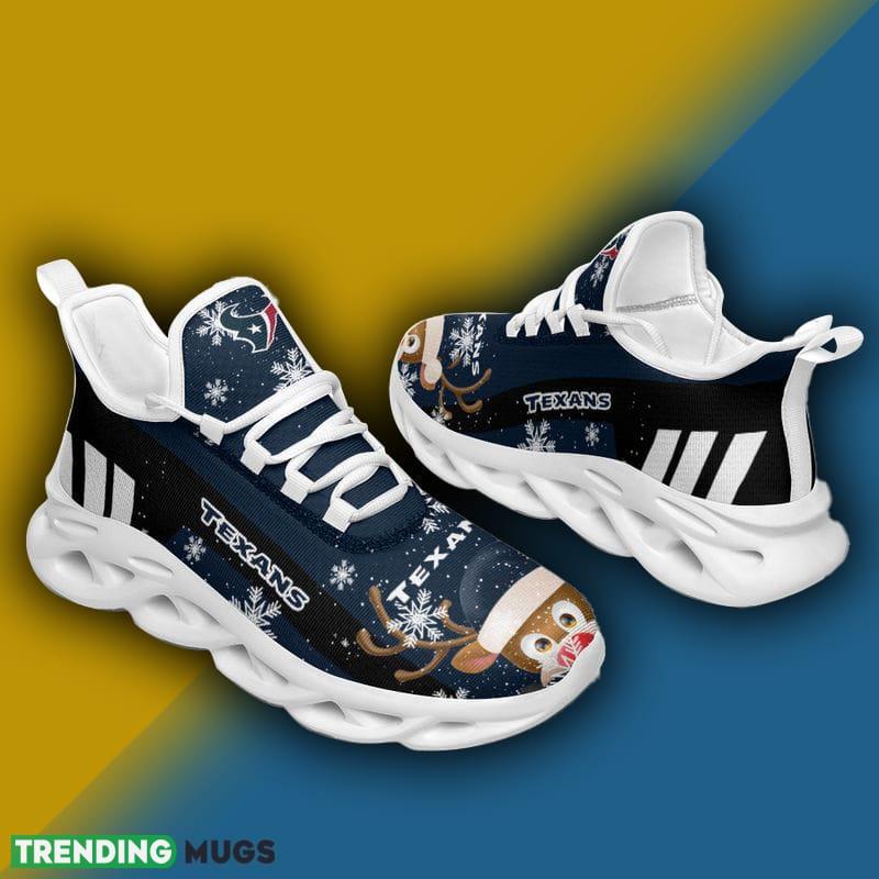 Houston Texans X max Reindeer Max Soul Shoes Fresh Christmas Sneakers Max Soul Houston Texans X max Reindeer Max Soul Shoes Fresh Christmas Sneakers Max Soul