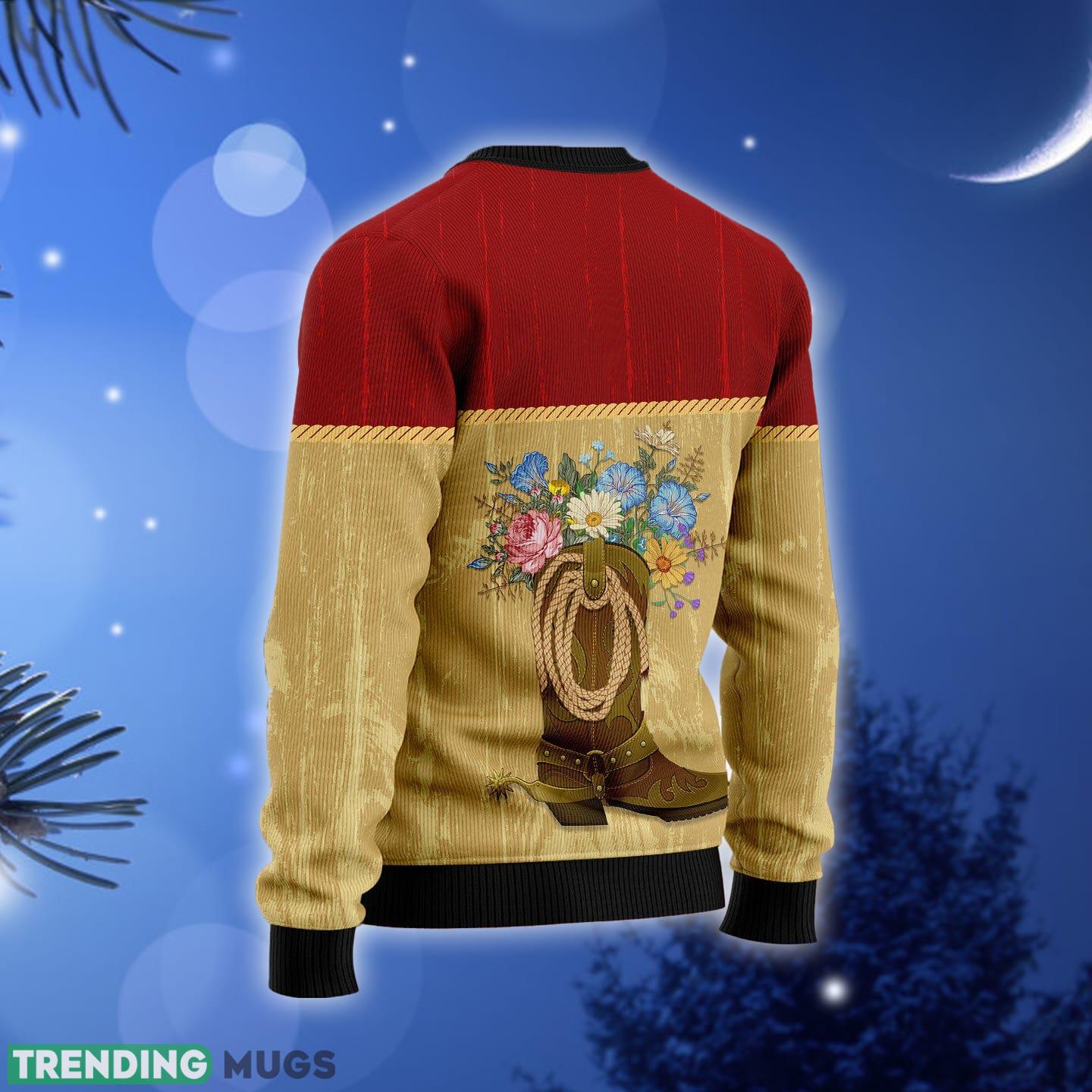 Howdy Ugly Christmas Sweater Gift Men Women 3D Sweater Howdy Ugly Christmas Sweater Gift Men Women 3D Sweater