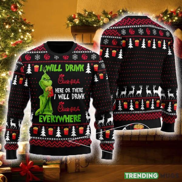 I Will Drink Chick-fil-A Everywhere Ugly Christmas Sweater For Men And Women - I Will Drink Chick-fil-A Everywhere Ugly Christmas Sweater For Men And Women I Will Drink Chick-fil-A Everywhere Ugly Christmas Sweater For Men And Women - I Will Drink Chick-fil-A Everywhere Ugly Christmas Sweater For Men And Women