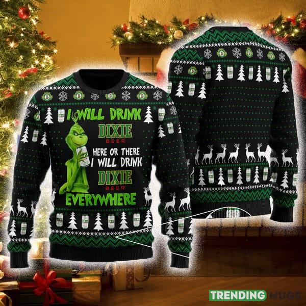 I Will Drink Dixie Beer Everywhere Ugly Christmas Sweater For Men And Women - I Will Drink Dixie Beer Everywhere Ugly Christmas Sweater For Men And Women I Will Drink Dixie Beer Everywhere Ugly Christmas Sweater For Men And Women - I Will Drink Dixie Beer Everywhere Ugly Christmas Sweater For Men And Women