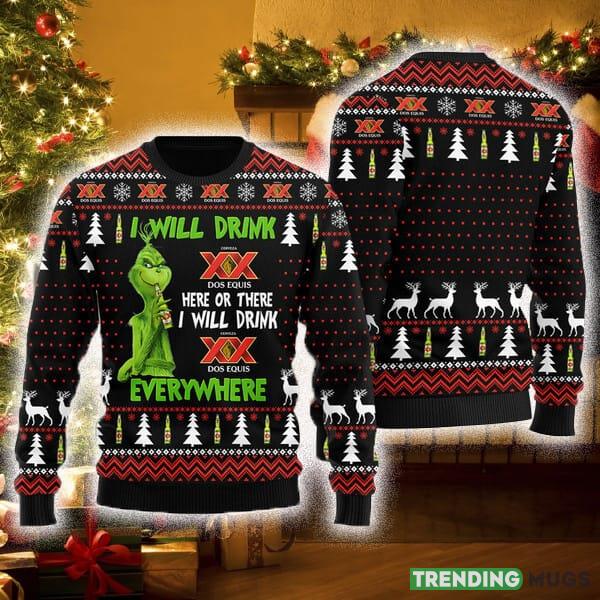 I Will Drink Dos Equis Everywhere Ugly Christmas Sweater For Men And Women - I Will Drink Dos Equis Everywhere Ugly Christmas Sweater For Men And Women I Will Drink Dos Equis Everywhere Ugly Christmas Sweater For Men And Women - I Will Drink Dos Equis Everywhere Ugly Christmas Sweater For Men And Women