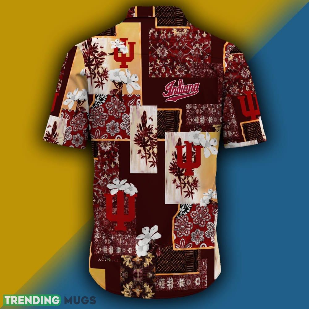 Indiana Hoosiers Map US Pattern Hawaiian Shirt Short Sleeve For Men And Women Hawaiian Shirt Indiana Hoosiers Map US Pattern Hawaiian Shirt Short Sleeve For Men And Women Hawaiian Shirt