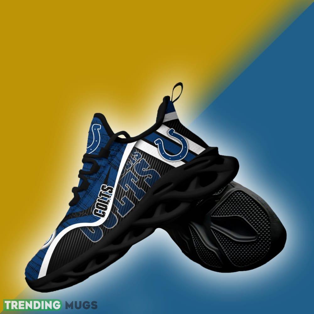Indianapolis Colts NFL Max Soul Shoes Vintage Clunky Sneakers For Men And Women Max Soul Indianapolis Colts NFL Max Soul Shoes Vintage Clunky Sneakers For Men And Women Max Soul