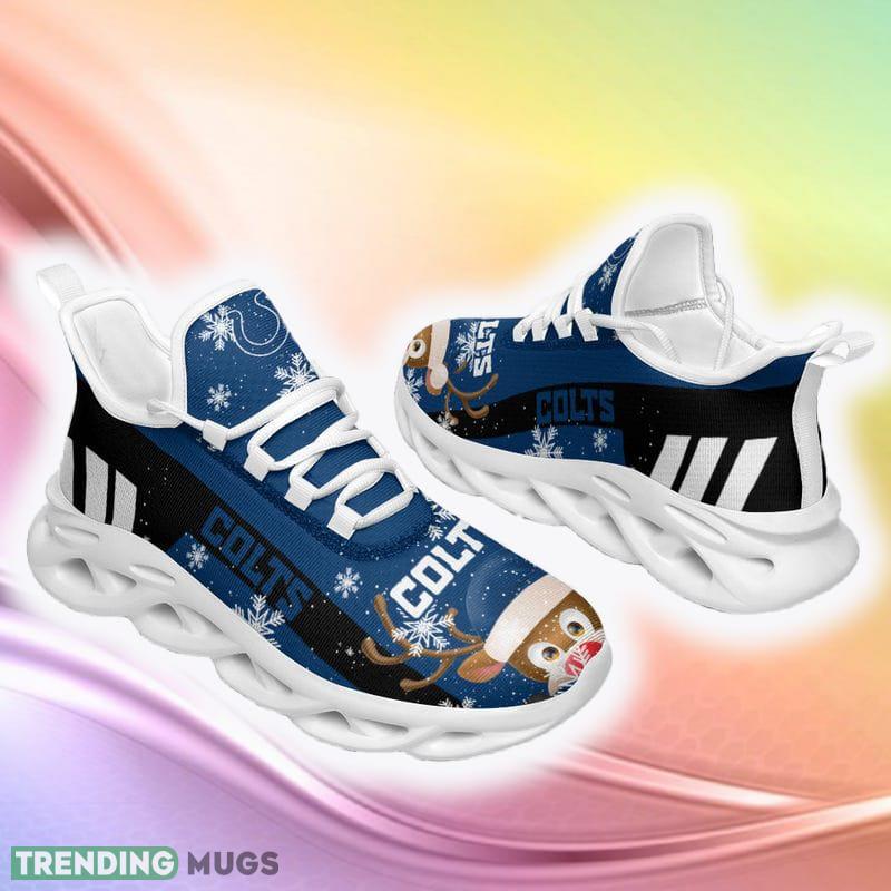 Indianapolis Colts Reindeer Ugly Christmas Snow Flowers Blue Color Sneakers Max Soul Shoes For Fans Gift - Indianapolis Colts Reindeer Christmas Color Sneakers Max Soul Shoes For Fans Gift Indianapolis Colts Reindeer Ugly Christmas Snow Flowers Blue Color Sneakers Max Soul Shoes For Fans Gift - Indianapolis Colts Reindeer Christmas Color Sneakers Max Soul Shoes For Fans Gift