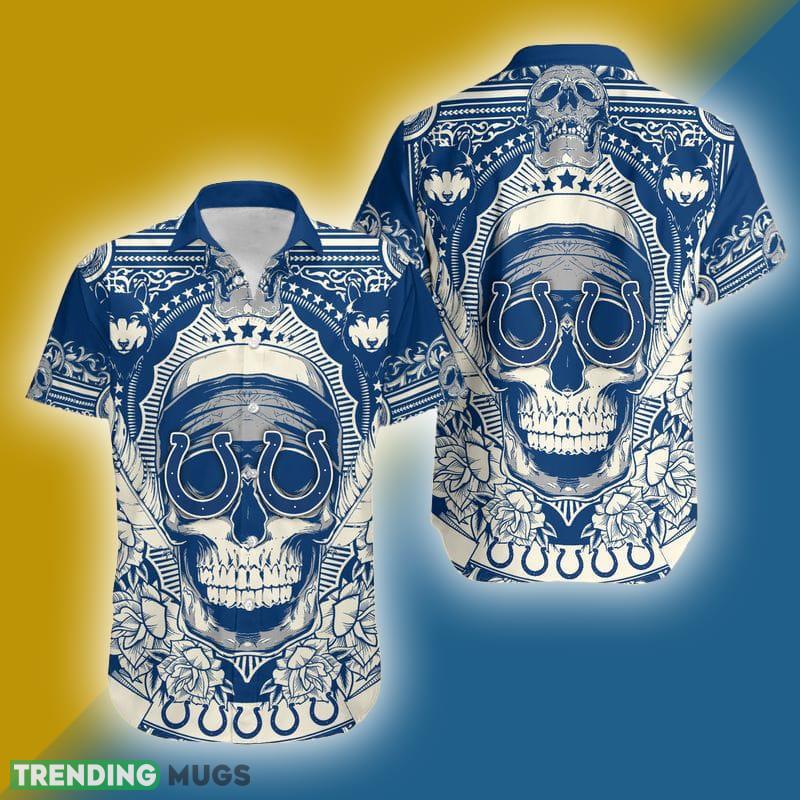 Indianapolis Colts Skull Diamon Hawaiian Shirt Gift For Halloween - Indianapolis Colts Skull Diamon Hawaiian Shirt Gift For Halloween Indianapolis Colts Skull Diamon Hawaiian Shirt Gift For Halloween - Indianapolis Colts Skull Diamon Hawaiian Shirt Gift For Halloween