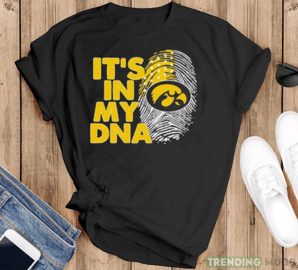 Iowa Hawkeyes Football 2023 It’s In My DNA shirt - Black T-Shirt Iowa Hawkeyes Football 2023 It’s In My DNA shirt - Black T-Shirt