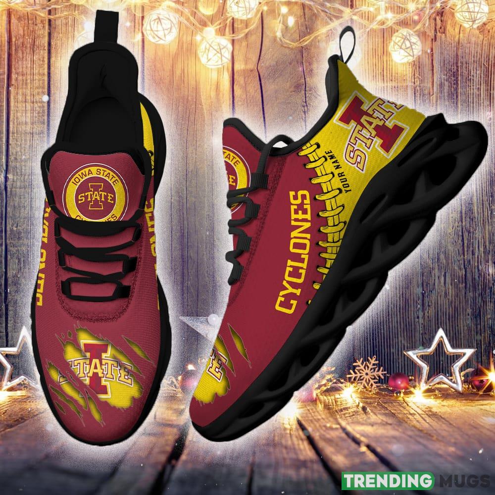 Iowa State Cyclones Custom Name Max Soul Shoes Chunky Sneakers Gift For Fans Max Soul Iowa State Cyclones Custom Name Max Soul Shoes Chunky Sneakers Gift For Fans Max Soul