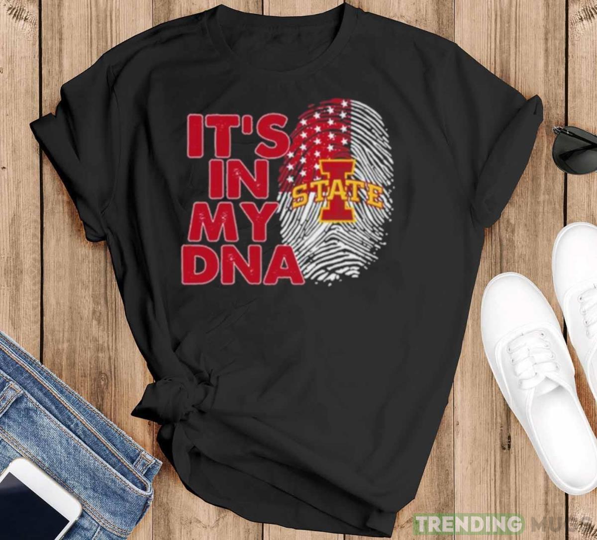 Iowa State Cyclones Football 2023 It’s In My DNA shirt - Black T-Shirt Iowa State Cyclones Football 2023 It’s In My DNA shirt - Black T-Shirt