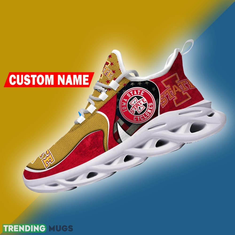 Iowa State Cyclones NCAA Logo Flag Running Shoes Personalized Max Soul Sneakers - Iowa State Cyclones NCAA Logo Flag Running Shoes Personalized Max Soul Sneakers Photo 4 Iowa State Cyclones NCAA Logo Flag Running Shoes Personalized Max Soul Sneakers - Iowa State Cyclones NCAA Logo Flag Running Shoes Personalized Max Soul Sneakers Photo 4