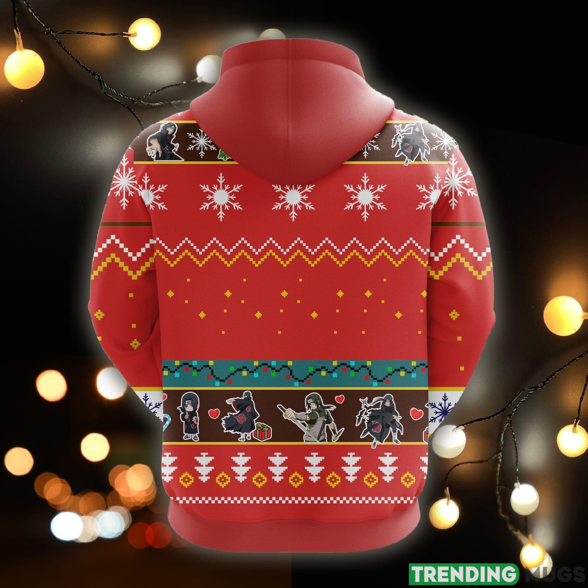 Itachi Naruto Christmas Cute Noel Mc Ugly 3D Hoodie All Over Print Gift For Men Women 3D Hoodies Itachi Naruto Christmas Cute Noel Mc Ugly 3D Hoodie All Over Print Gift For Men Women 3D Hoodies