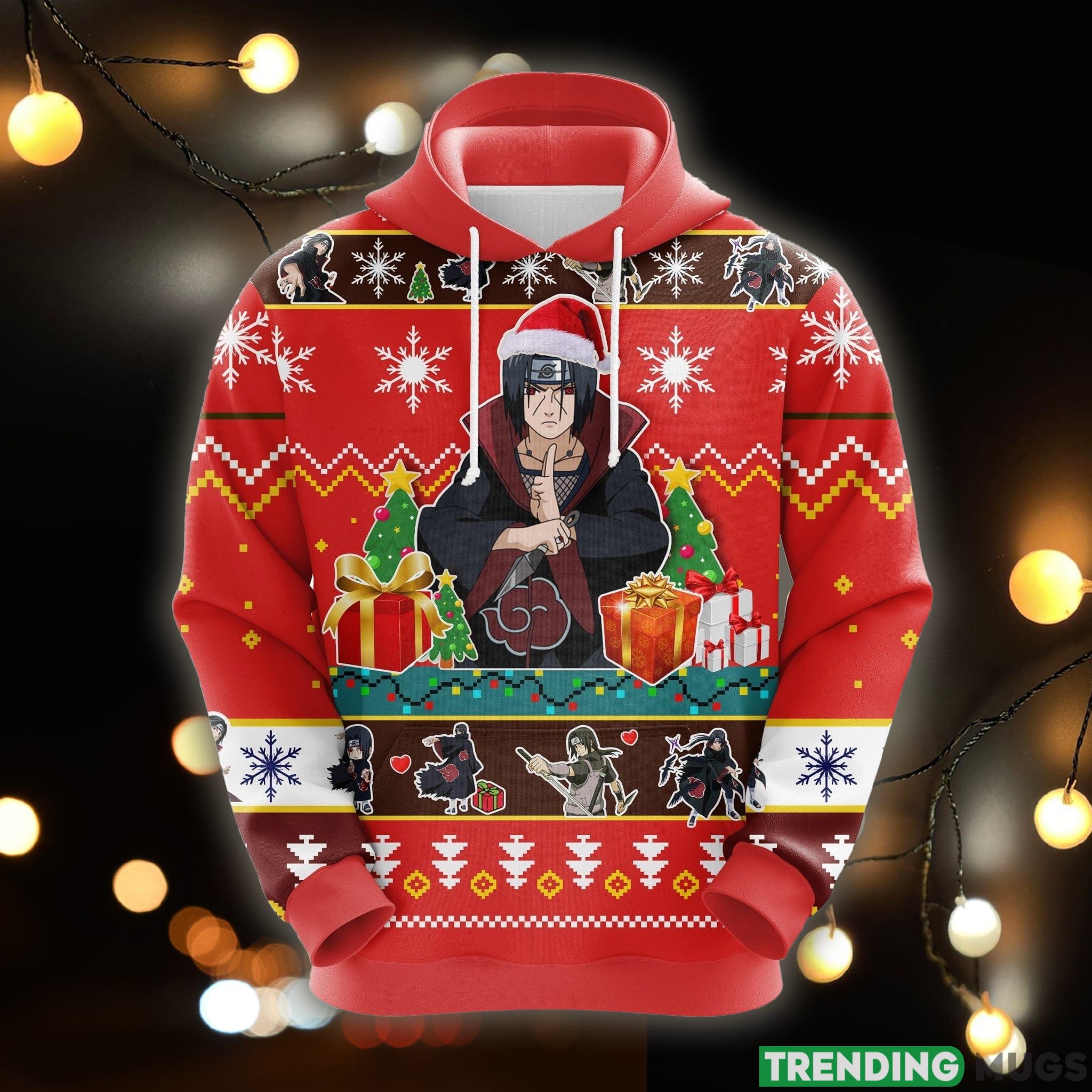 Itachi Naruto Christmas Cute Noel Mc Ugly 3D Hoodie All Over Print Gift For Men Women - Itachi Naruto Christmas Cute Noel Mc Ugly 3D Hoodie All Over Print Gift For Men Women_1 Itachi Naruto Christmas Cute Noel Mc Ugly 3D Hoodie All Over Print Gift For Men Women - Itachi Naruto Christmas Cute Noel Mc Ugly 3D Hoodie All Over Print Gift For Men Women_1