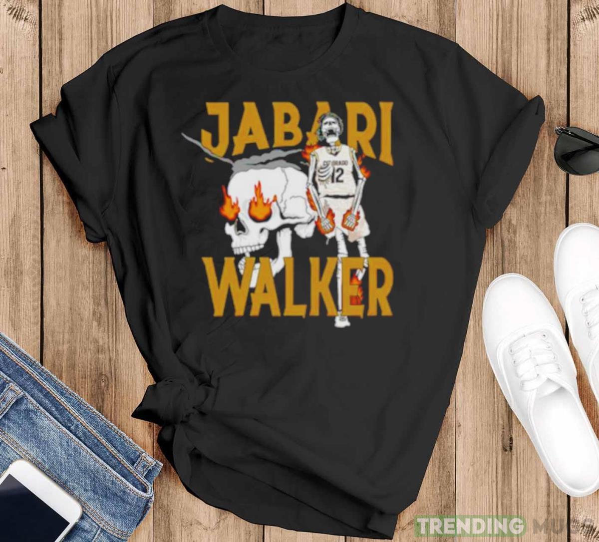 Jabari Walker Colorado Buffaloes shirt - Black T-Shirt Jabari Walker Colorado Buffaloes shirt - Black T-Shirt