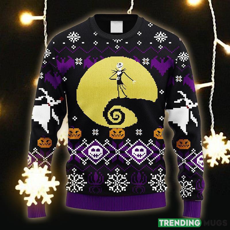 Jack In The Nightmare Before Ugly Christmas Sweater Gift Men Women 3D Sweater Jack In The Nightmare Before Ugly Christmas Sweater Gift Men Women 3D Sweater
