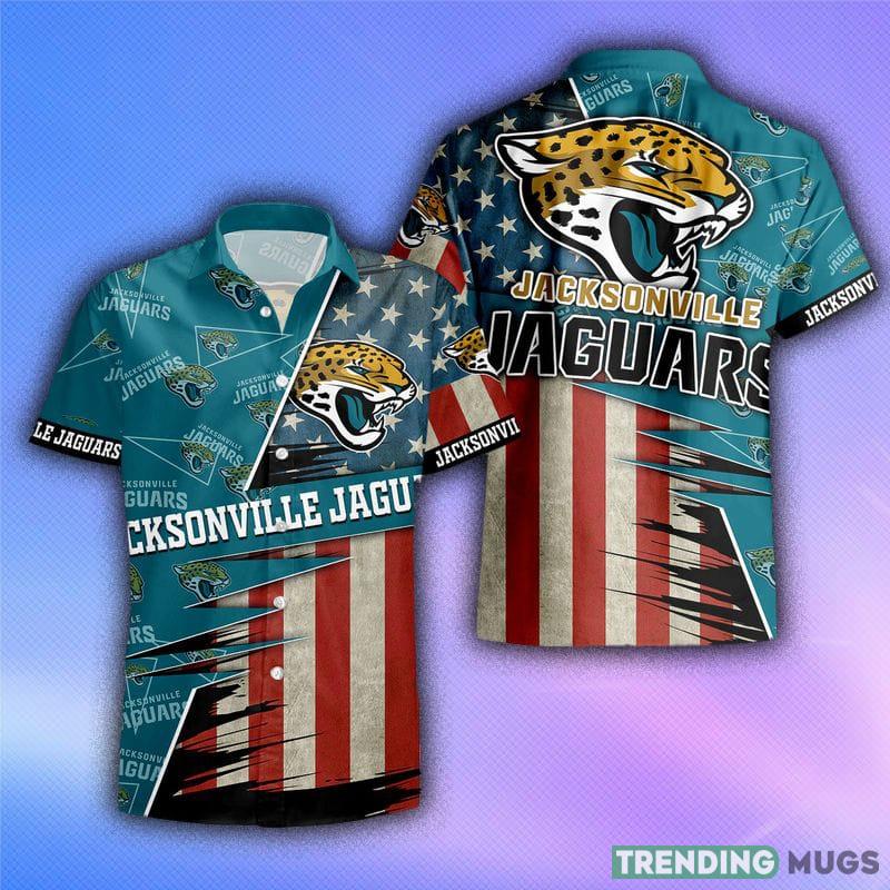 Jacksonville Jaguars American Flag Logo Hawaiian Shirt Vacation Gift For Men And Women Gift - Stocktee Jacksonville Jaguars American Flag Hawaiian Shirt 3D All Over Print NEW075616_1 Jacksonville Jaguars American Flag Logo Hawaiian Shirt Vacation Gift For Men And Women Gift - Stocktee Jacksonville Jaguars American Flag Hawaiian Shirt 3D All Over Print NEW075616_1