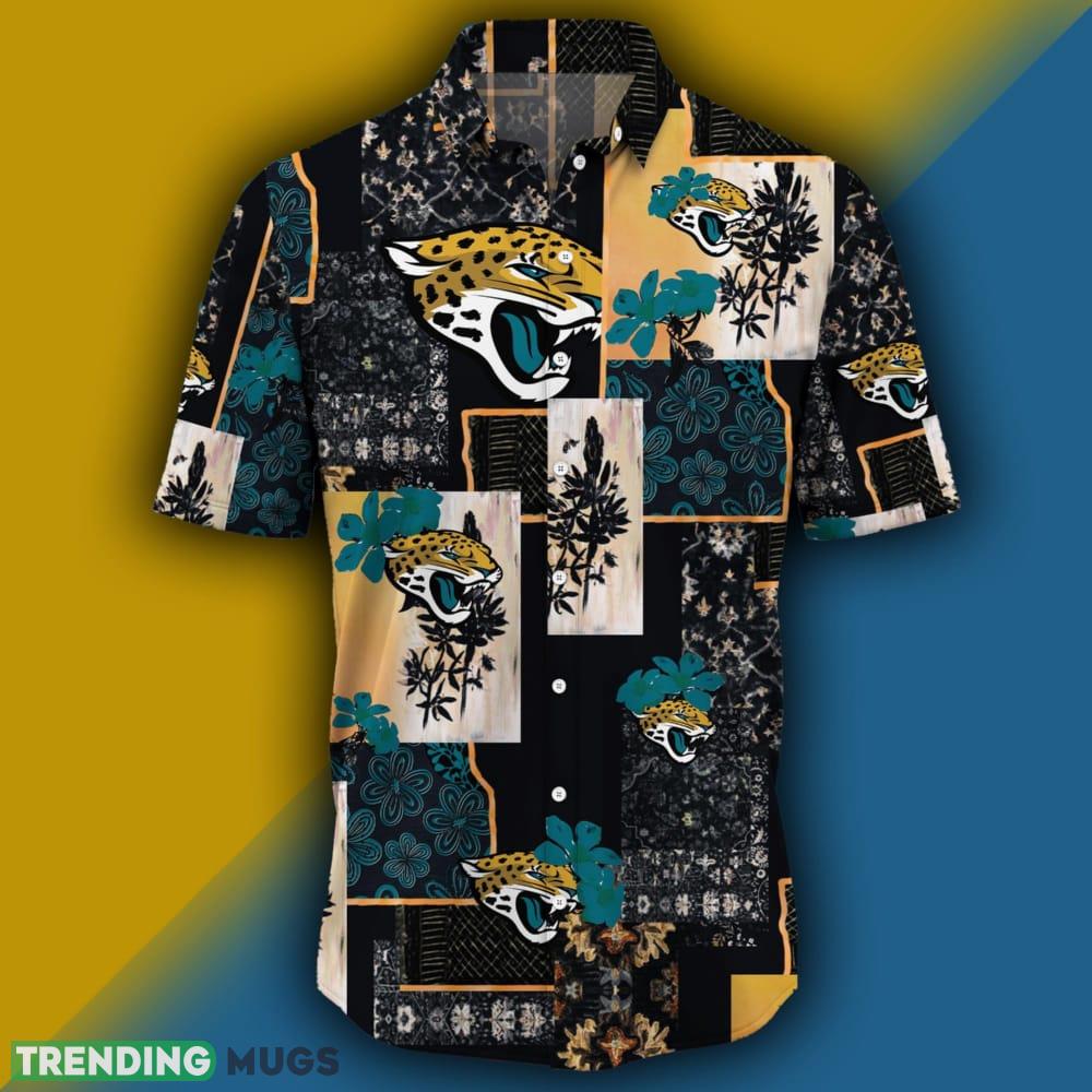 Jacksonville Jaguars Map US Pattern Hawaiian Shirt Short Sleeve For Men And Women Hawaiian Shirt Jacksonville Jaguars Map US Pattern Hawaiian Shirt Short Sleeve For Men And Women Hawaiian Shirt