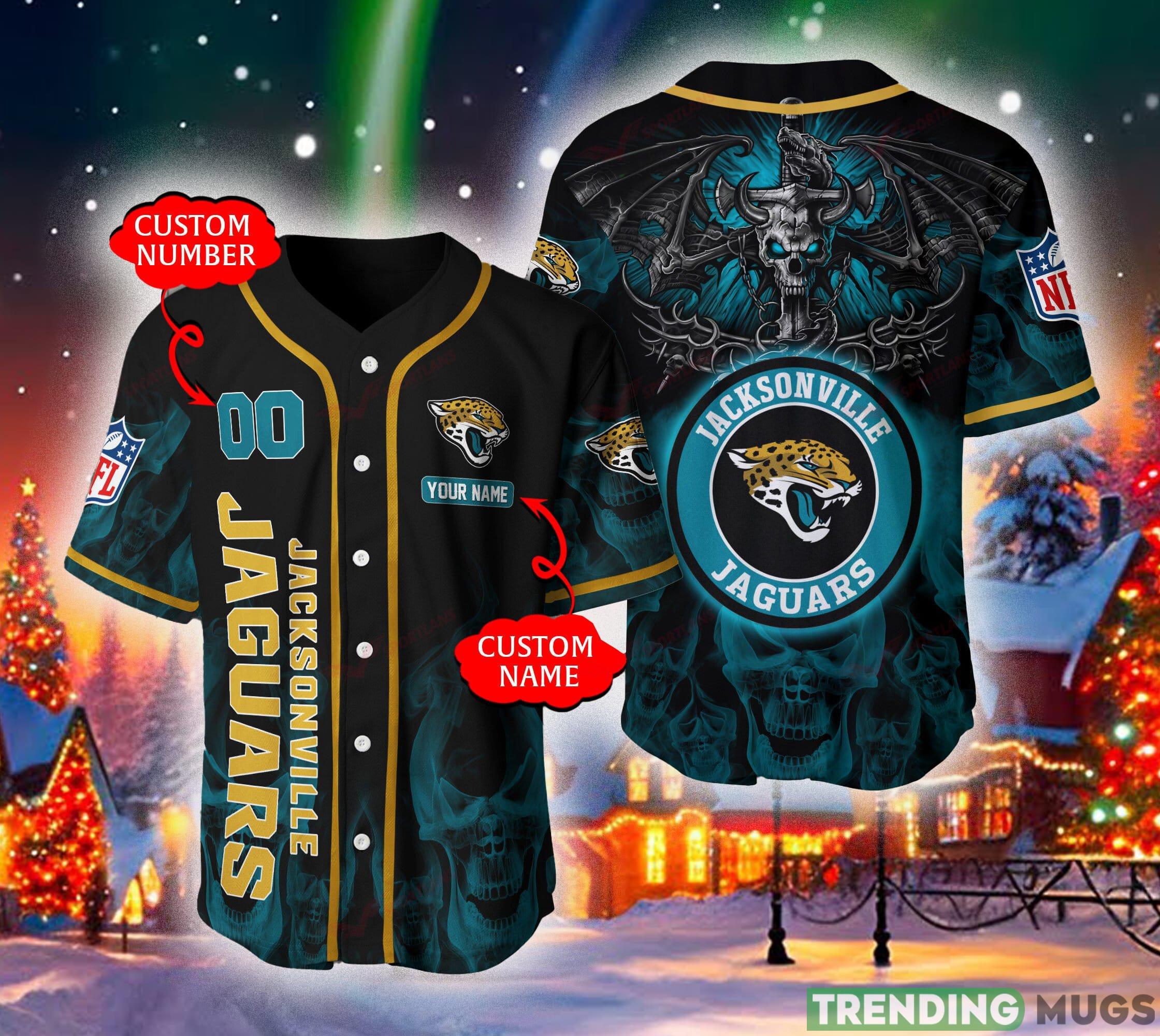 Jacksonville Jaguars NFL Baseball Jersey Shirt Custom Number And Name Design For Fans Gift - Jacksonville Jaguars NFL Baseball Jersey Shirt Custom Number And Name Design For Fans Gift Jacksonville Jaguars NFL Baseball Jersey Shirt Custom Number And Name Design For Fans Gift - Jacksonville Jaguars NFL Baseball Jersey Shirt Custom Number And Name Design For Fans Gift