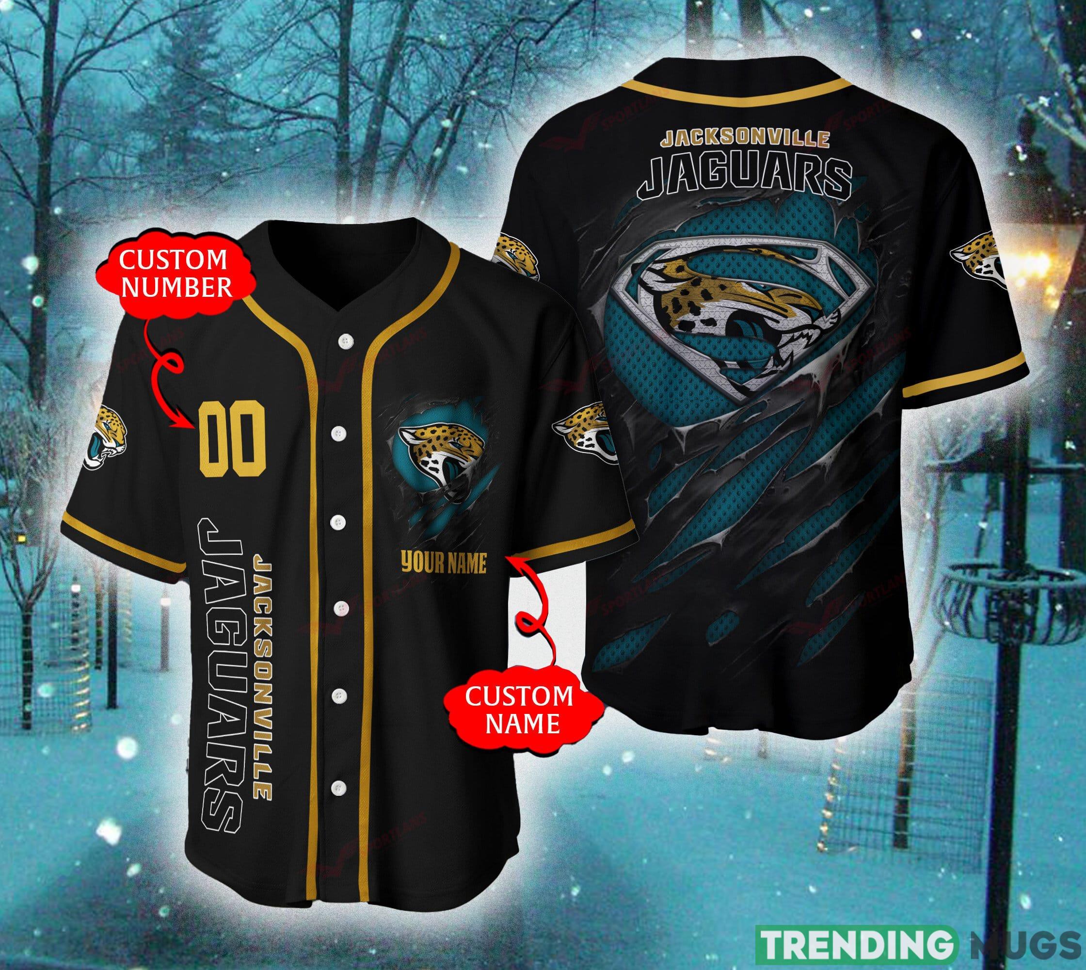 Jacksonville Jaguars NFL Baseball Jersey Shirt Custom Number And Name For Fans Gift - Jacksonville Jaguars NFL Baseball Jersey Shirt Custom Number And Name For Fans Gift Jacksonville Jaguars NFL Baseball Jersey Shirt Custom Number And Name For Fans Gift - Jacksonville Jaguars NFL Baseball Jersey Shirt Custom Number And Name For Fans Gift