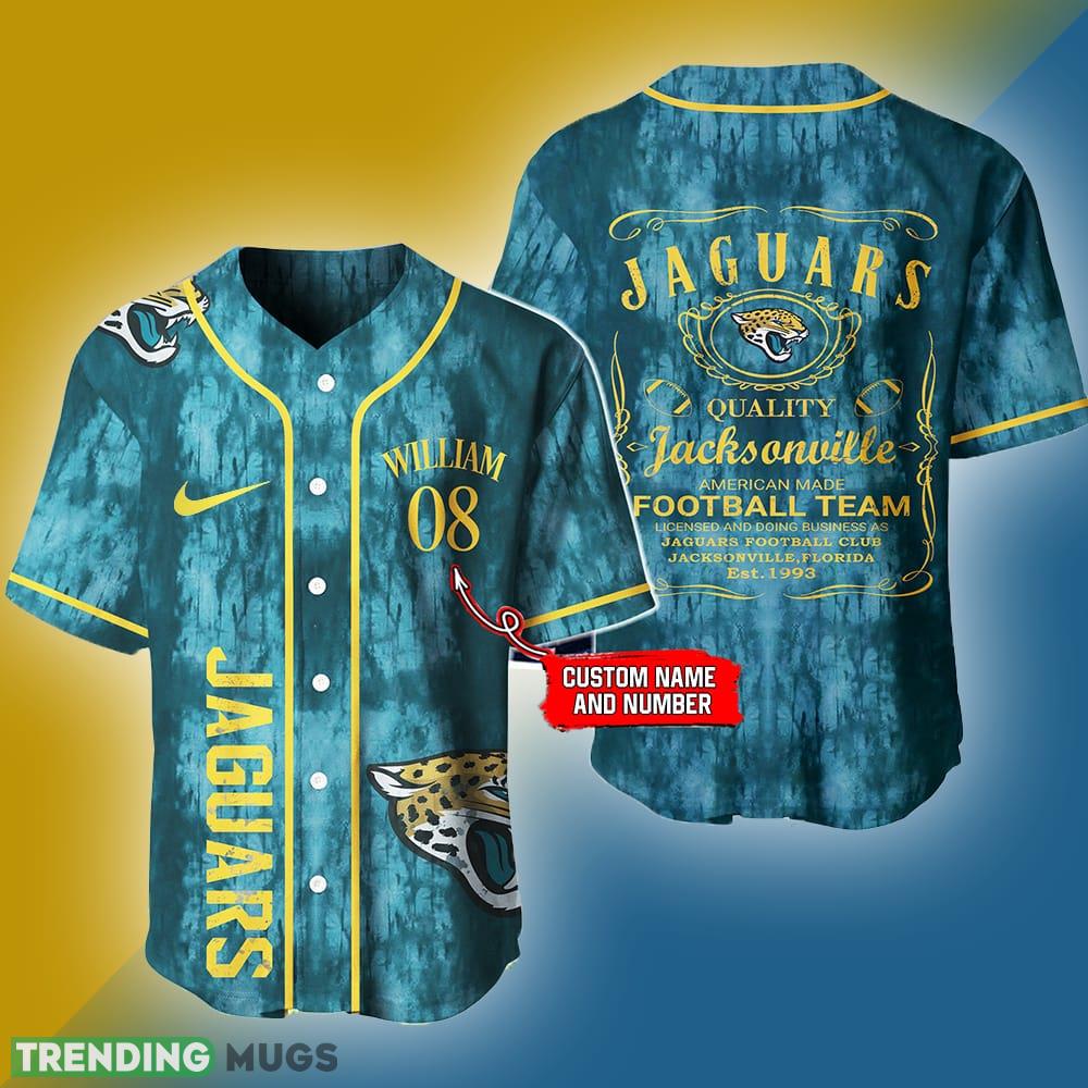 Jacksonville Jaguars Personalized NFL Swoosh American Baseball Jersey Shirt Gift Men Women - Jacksonville Jaguars Personalized NFL Swoosh AmericanBaseball Jersey Shirt Custom Name And Numer_1 Jacksonville Jaguars Personalized NFL Swoosh American Baseball Jersey Shirt Gift Men Women - Jacksonville Jaguars Personalized NFL Swoosh AmericanBaseball Jersey Shirt Custom Name And Numer_1