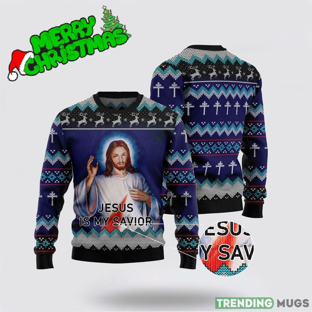 Jesus Is My Savior Ugly Christmas Sweater Festive Gift For Men And Women - Jesus Is My Savior Ugly Christmas Sweater Festive Gift For Men And Women Jesus Is My Savior Ugly Christmas Sweater Festive Gift For Men And Women - Jesus Is My Savior Ugly Christmas Sweater Festive Gift For Men And Women