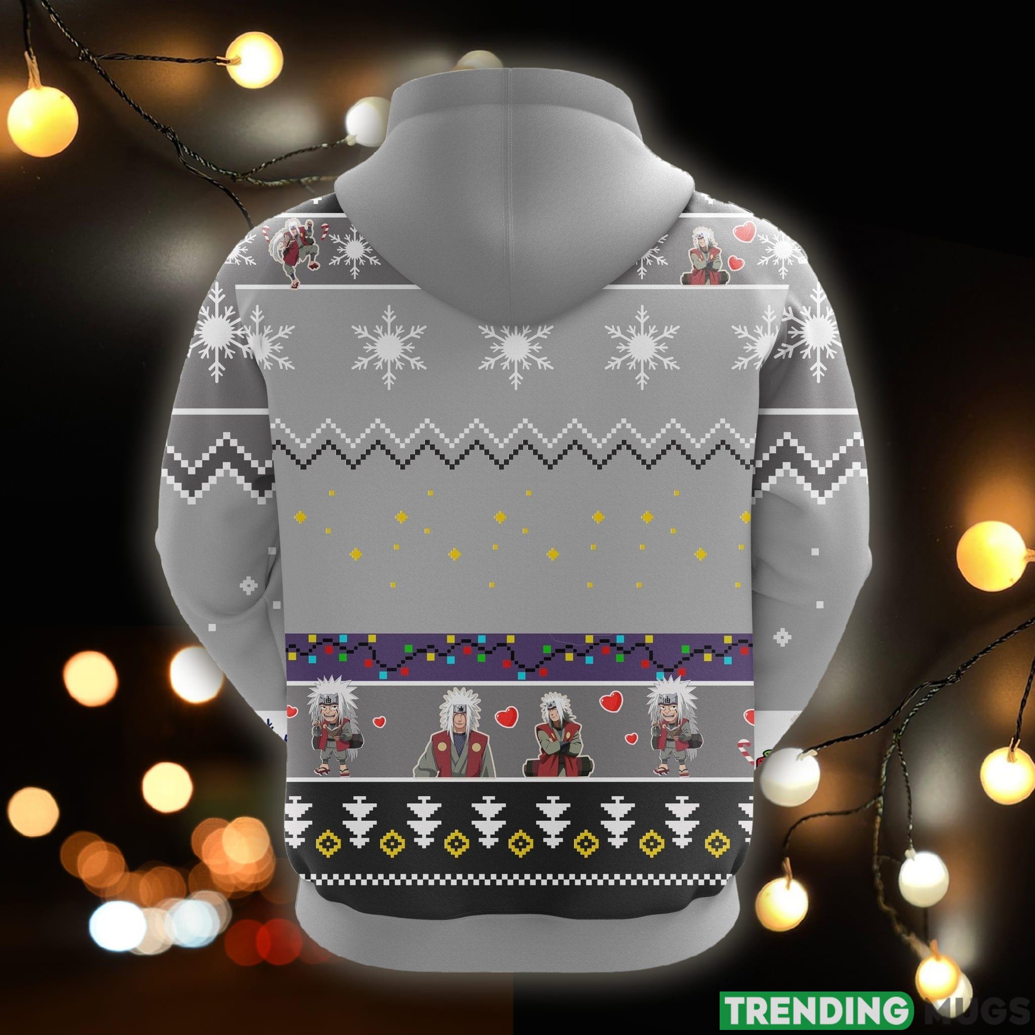 Jiraiya Naruto Christmas Cute Noel Mc Ugly 3D Hoodie All Over Print Gift For Men Women 3D Hoodies Jiraiya Naruto Christmas Cute Noel Mc Ugly 3D Hoodie All Over Print Gift For Men Women 3D Hoodies