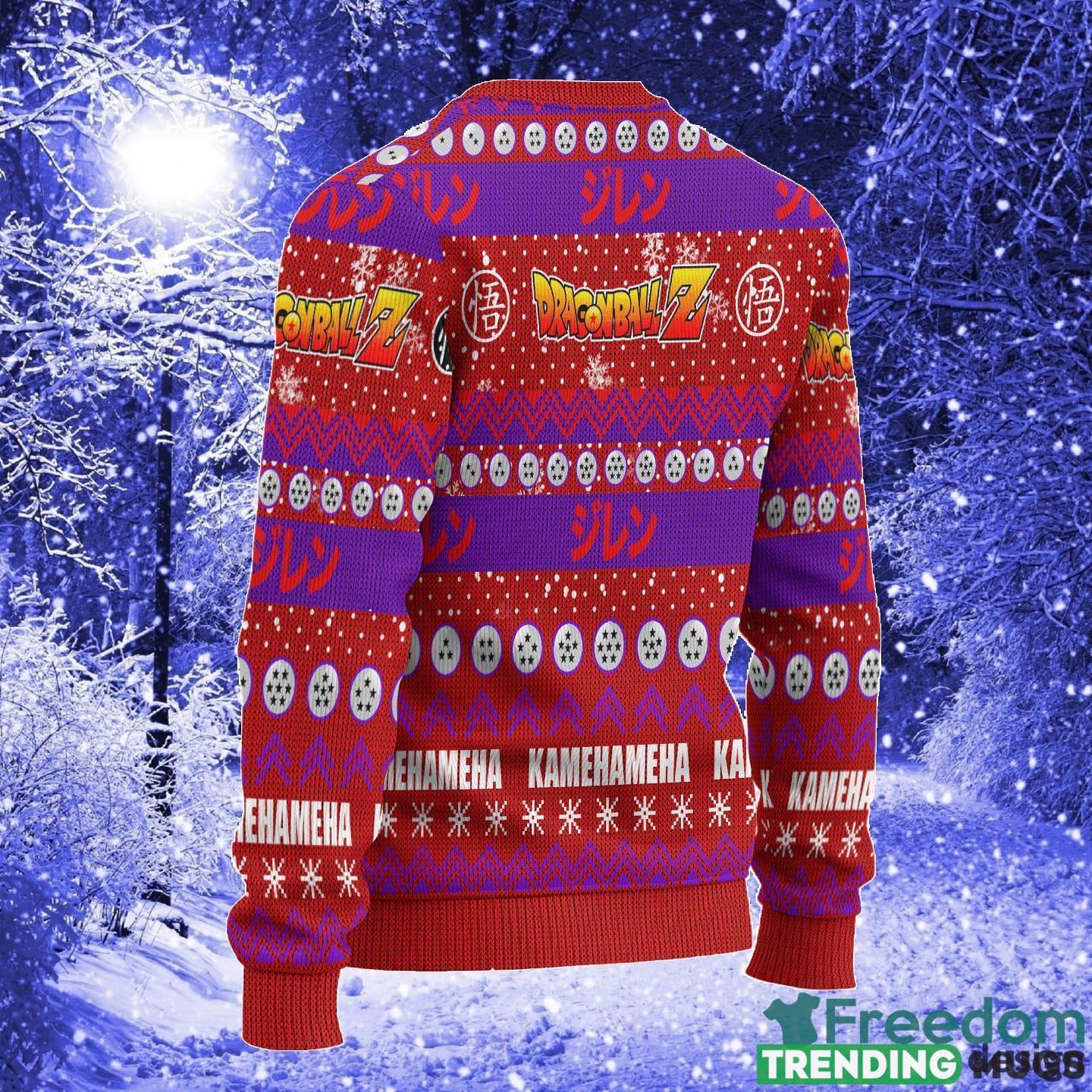 Jiren Anime Dragon Ball Z Xmas Women Mens Ugly Christmas 3D Knitted Sweater 3D Sweater Jiren Anime Dragon Ball Z Xmas Women Mens Ugly Christmas 3D Knitted Sweater 3D Sweater