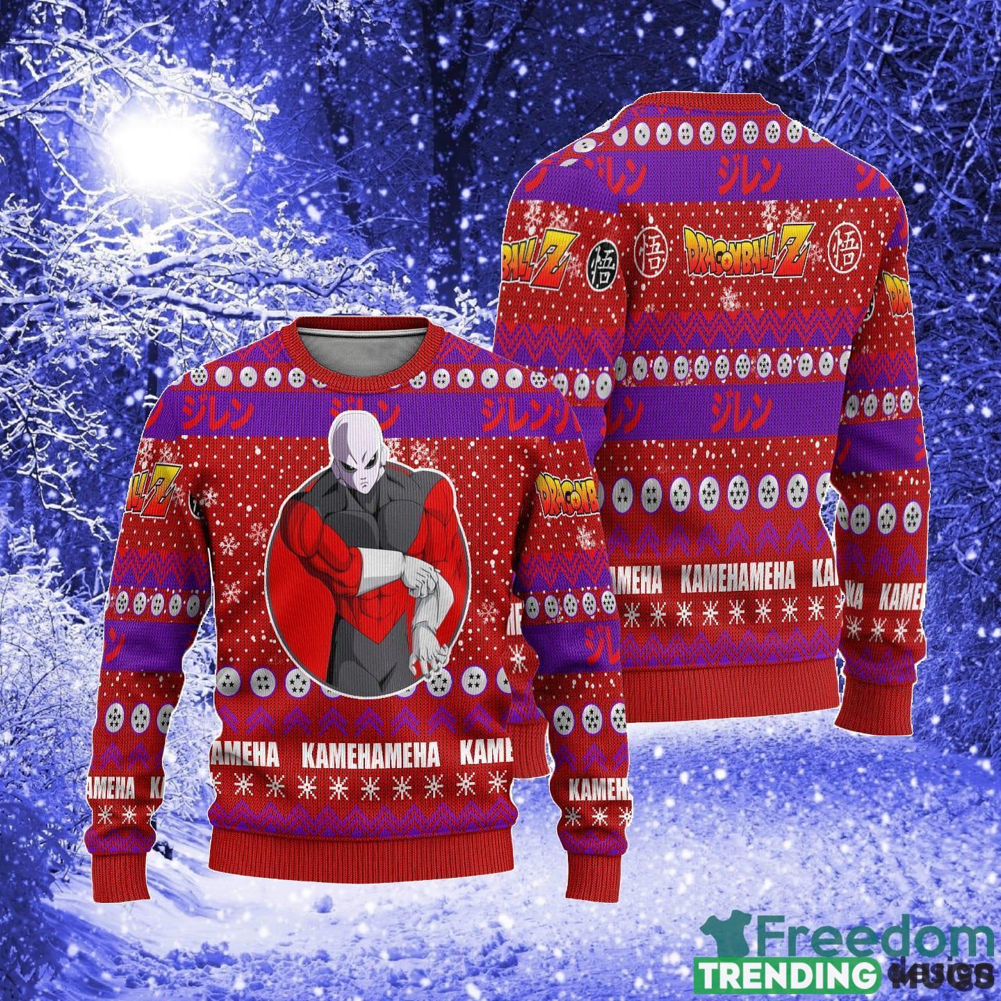 Jiren Anime Dragon Ball Z Xmas Women Mens Ugly Christmas 3D Knitted Sweater 3D Sweater Jiren Anime Dragon Ball Z Xmas Women Mens Ugly Christmas 3D Knitted Sweater 3D Sweater