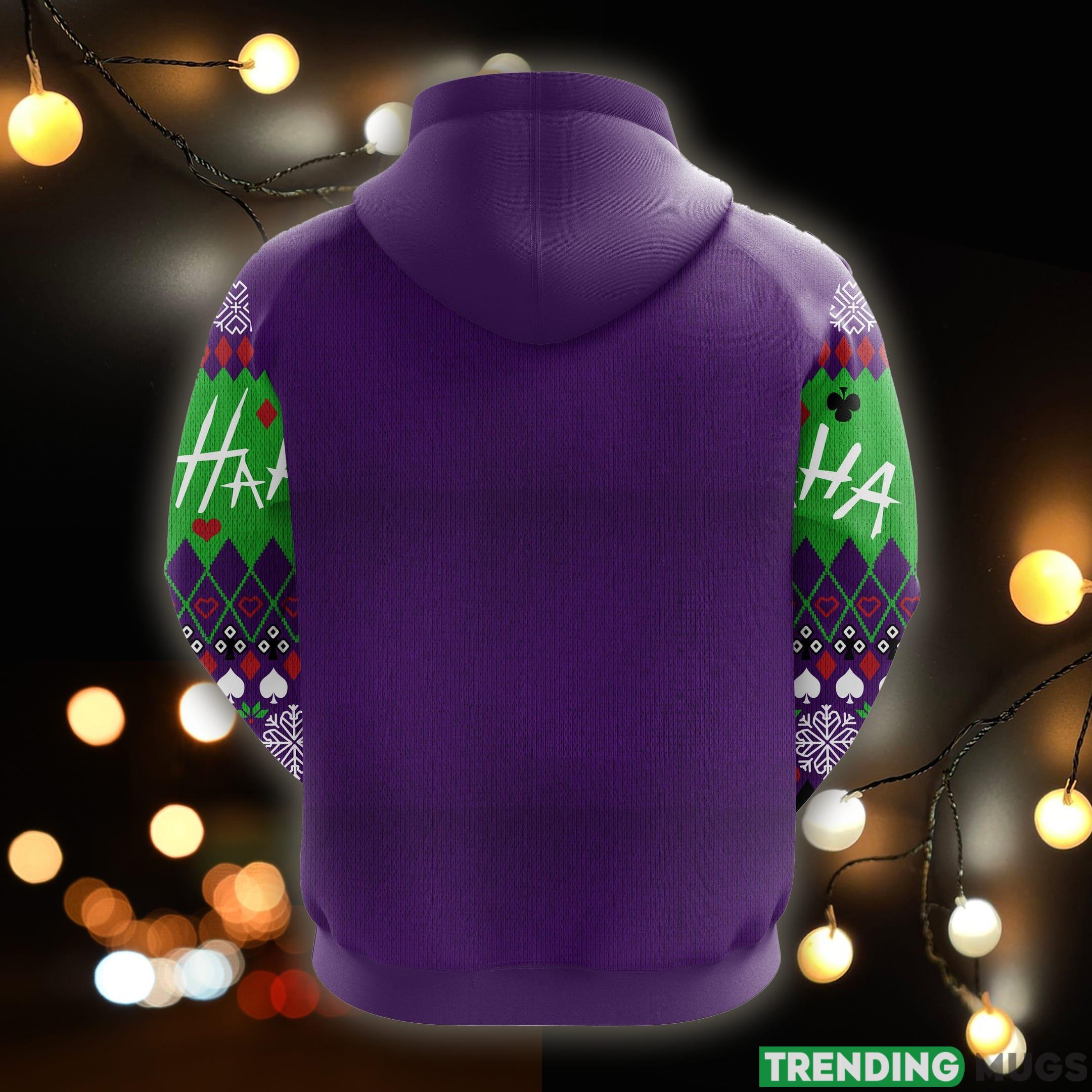 Joker Christmas Cute Noel Mc Odd Ugly 3D Hoodie All Over Print Gift For Men Women 3D Hoodies Joker Christmas Cute Noel Mc Odd Ugly 3D Hoodie All Over Print Gift For Men Women 3D Hoodies